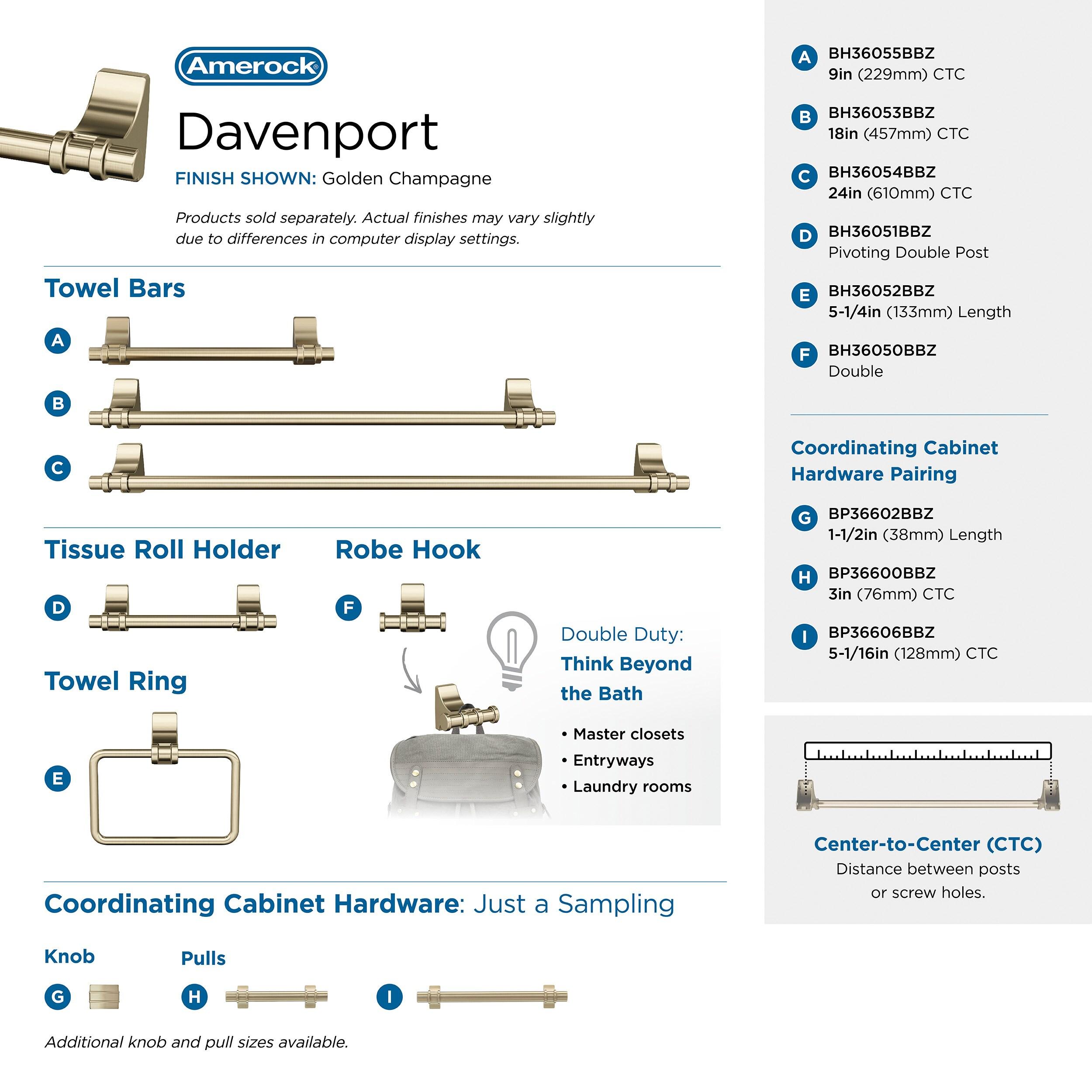Davenport Wall Mount Toilet Paper Holder