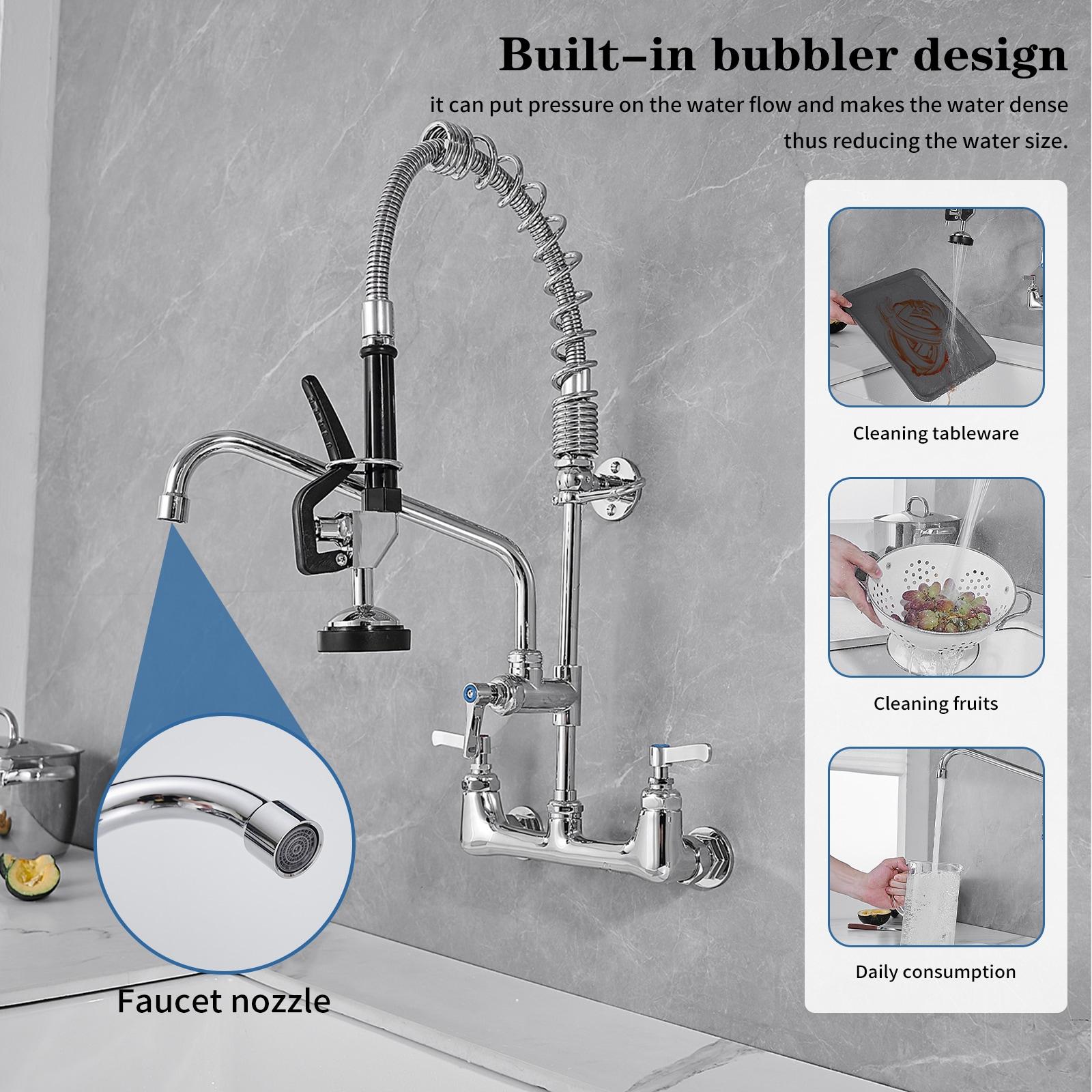 VIBRANTBATH Pull Down Kitchen Faucet