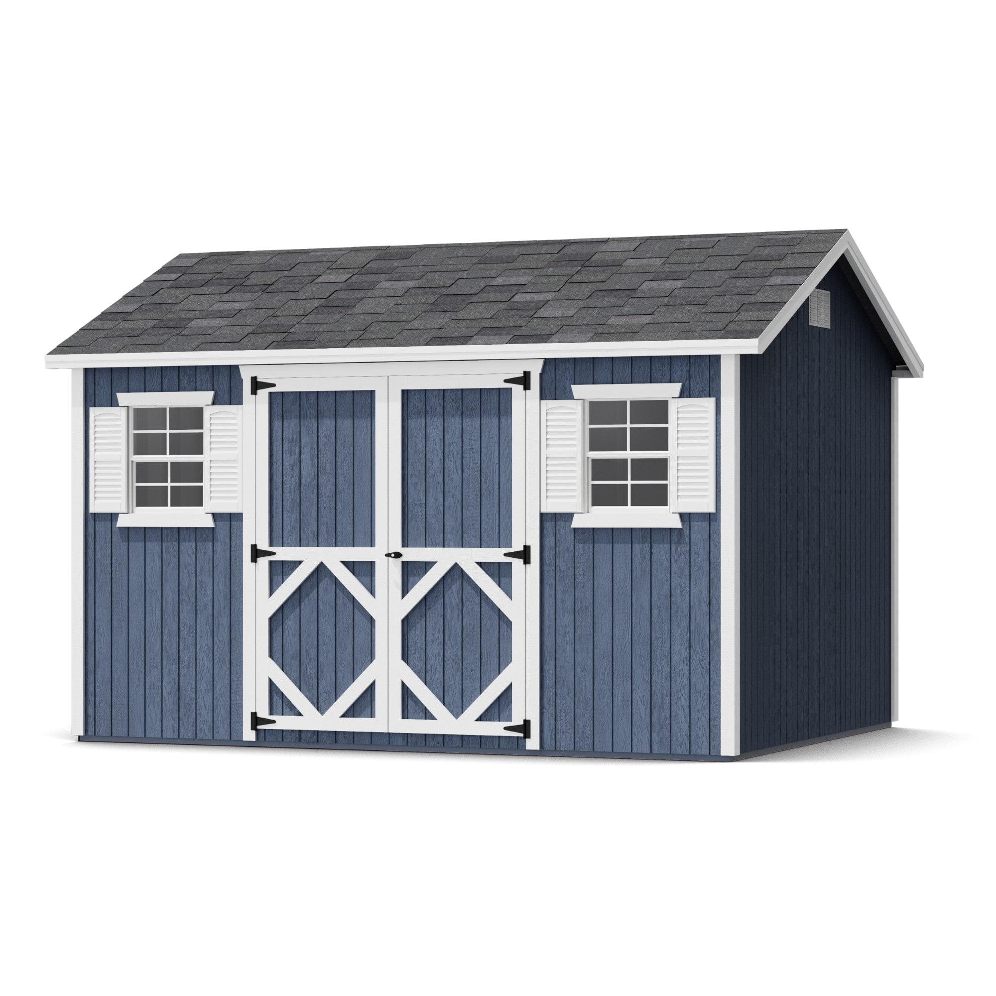 Little Cottage Co. Classic Workshop Outdoor Wood Storage Shed