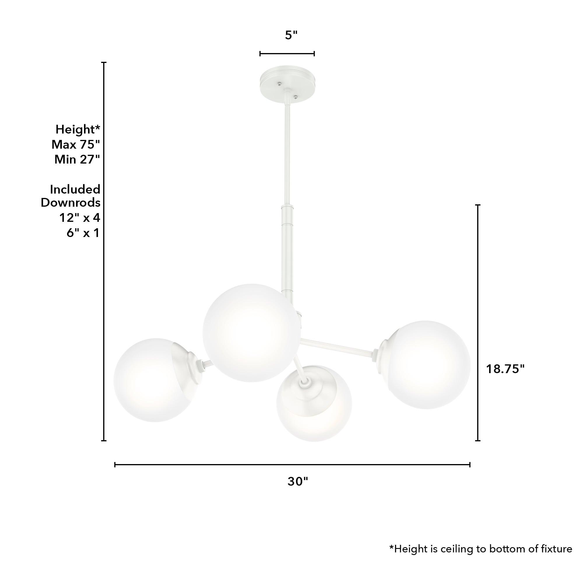 Hepburn 4 - Light Sputnik Sphere Chandelier