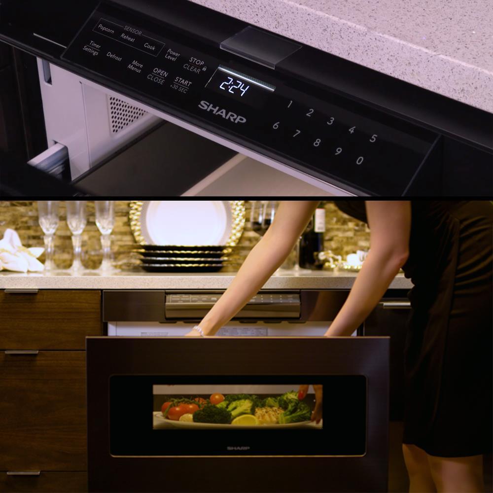 Sharp Insight SMD2470AH microwaves|microwave drawers