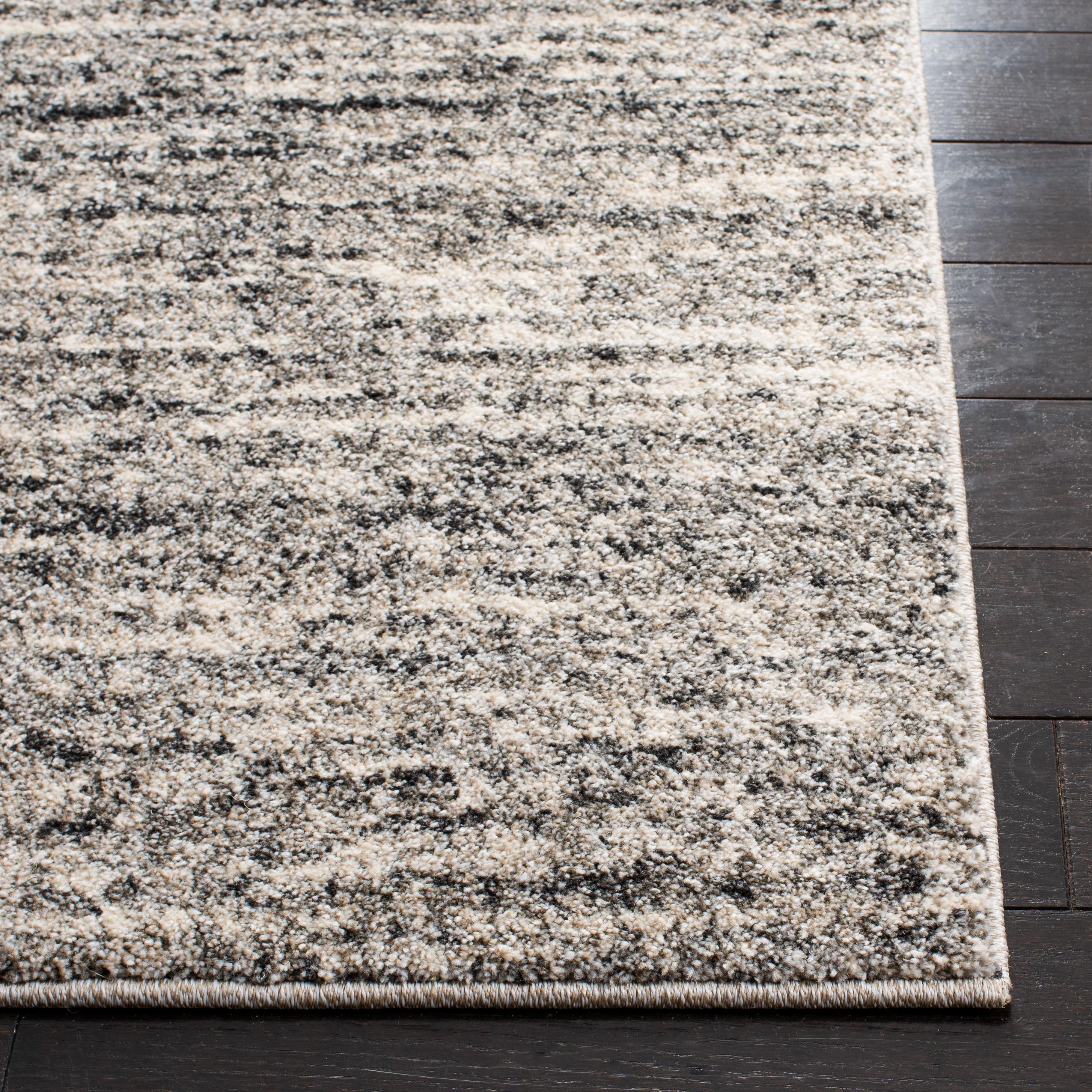 Retro RET2133 Power Loomed Indoor Accent Rug - 4'x6' - Ivory/Grey - Safavieh
