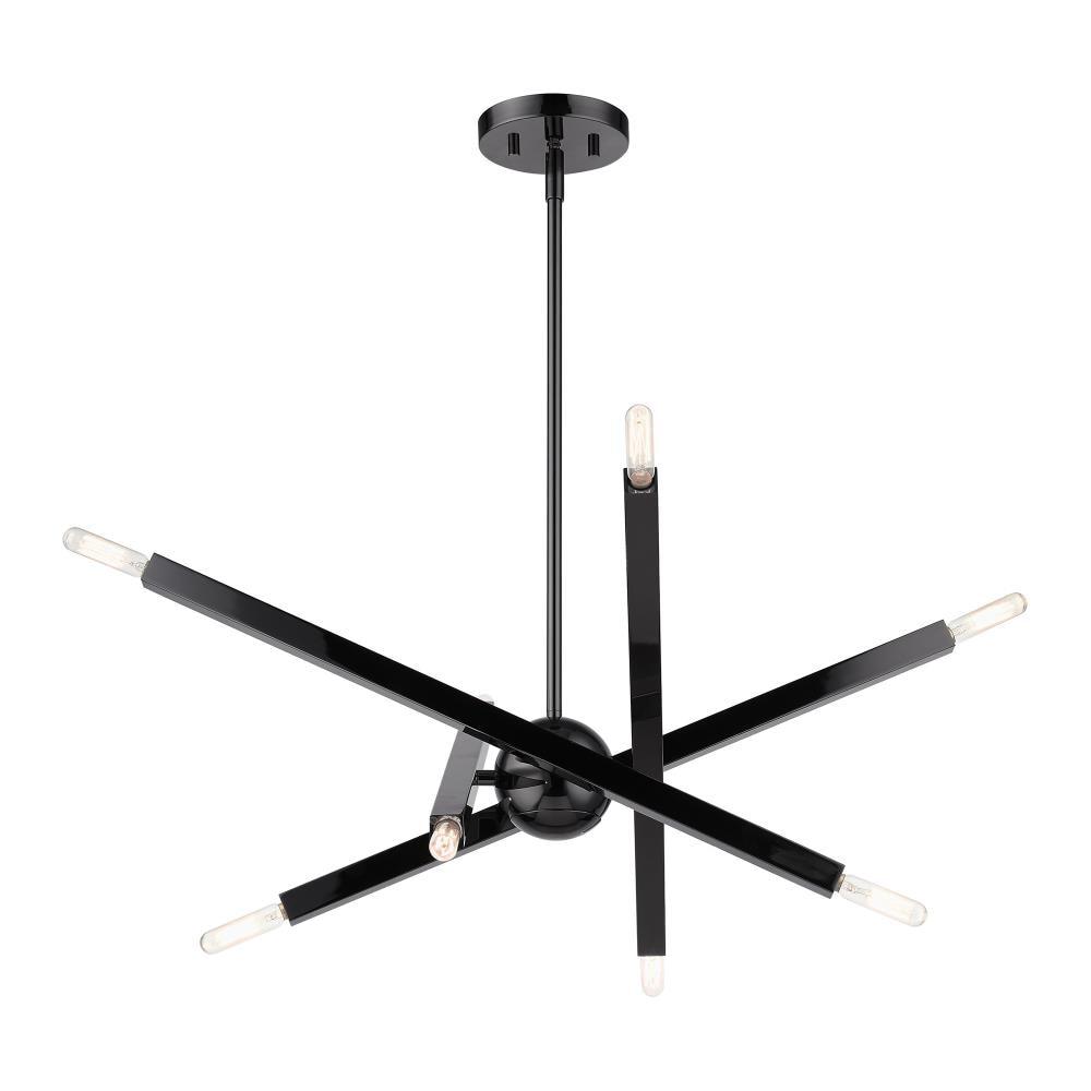 Mercury Row® Lydia 8 - Light Dimmable Modern Linear Chandelier