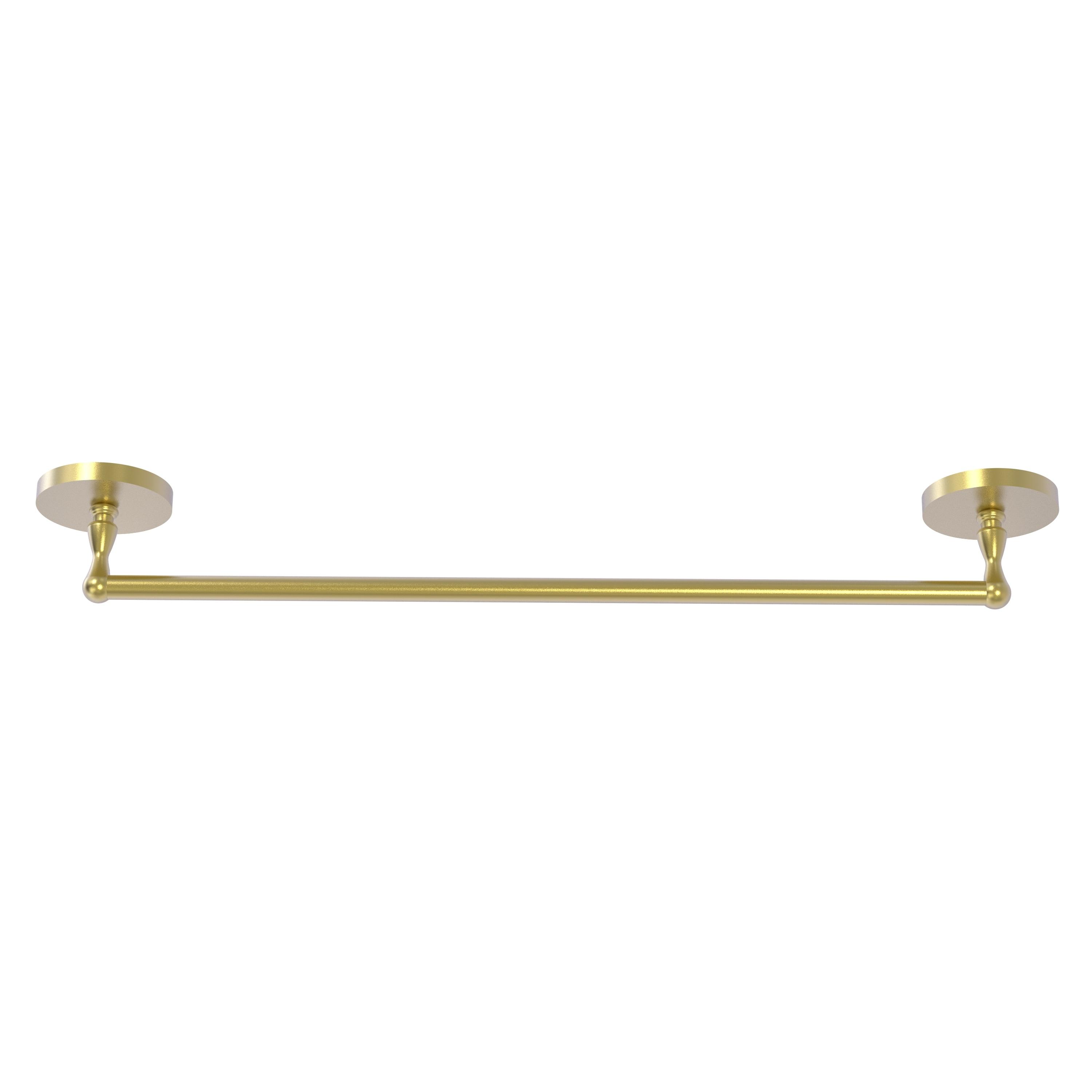 Allied Brass 1031/18-SBR Skyline Collection 18 Inch Towel Bar, Satin Brass