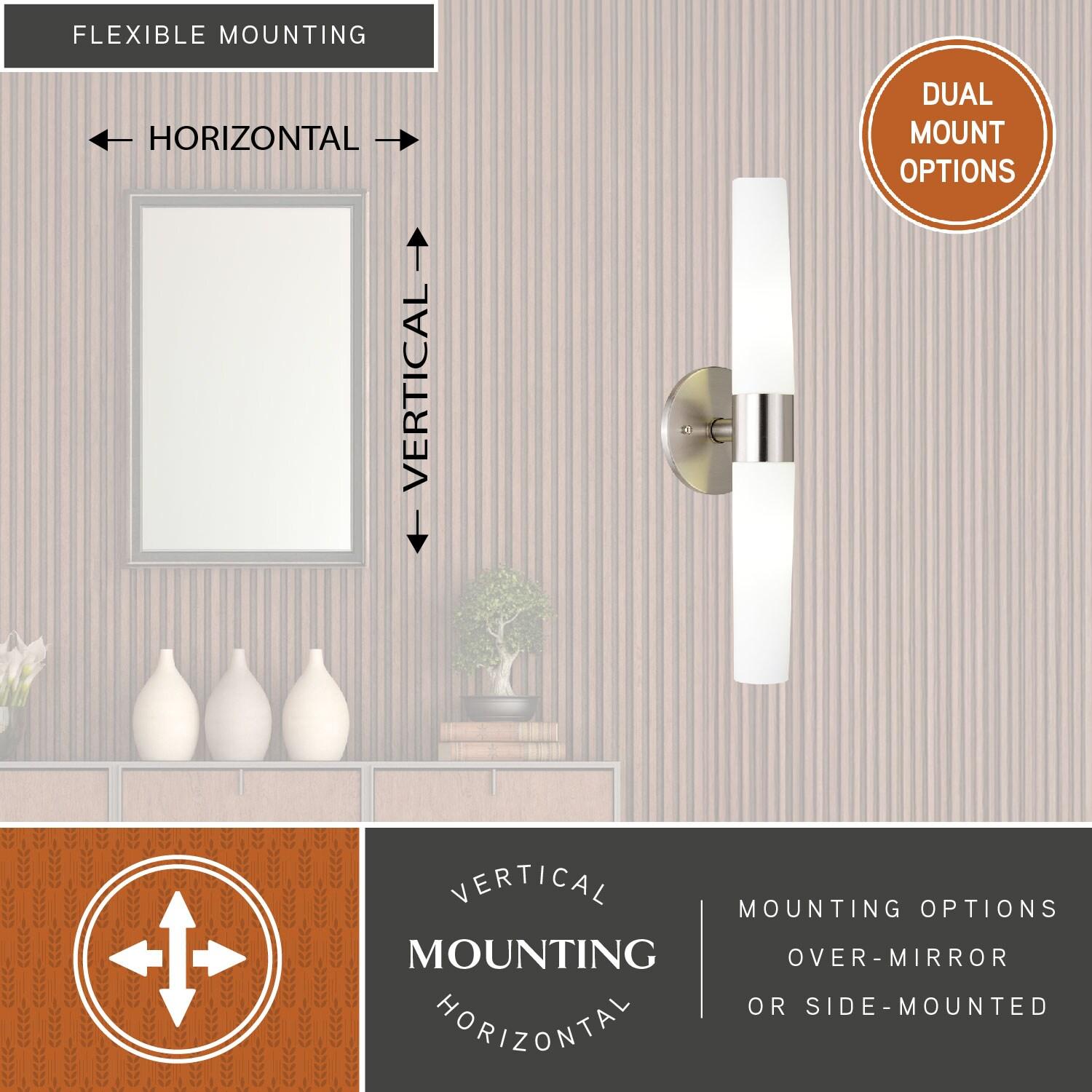 Vaxcel Elliot 2 - Light Dimmable Vanity Light