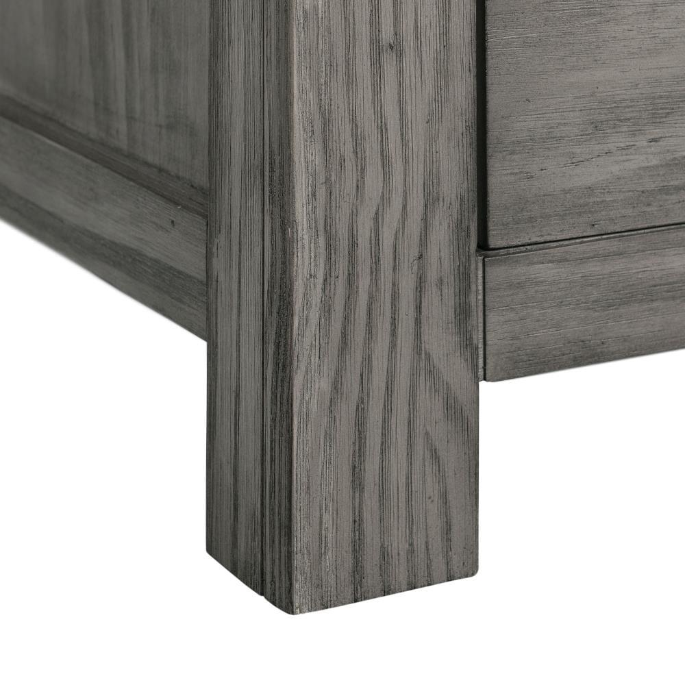 5 Drawer Montauk Chest Gray - Picket House Furnishings: Spacious Storage, Metal Pulls, Bedroom Furniture