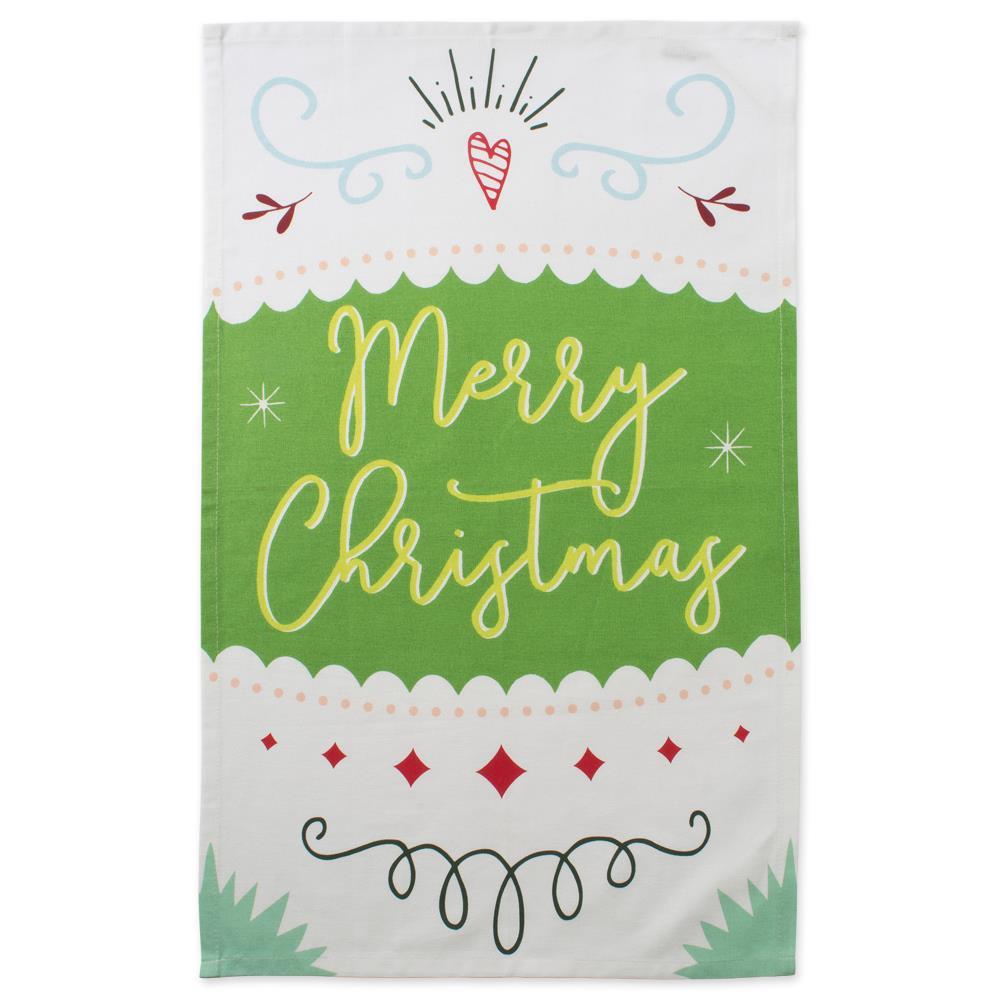 Assorted Winter Wishes Holiday Printed Dishtowel (Set of 3)