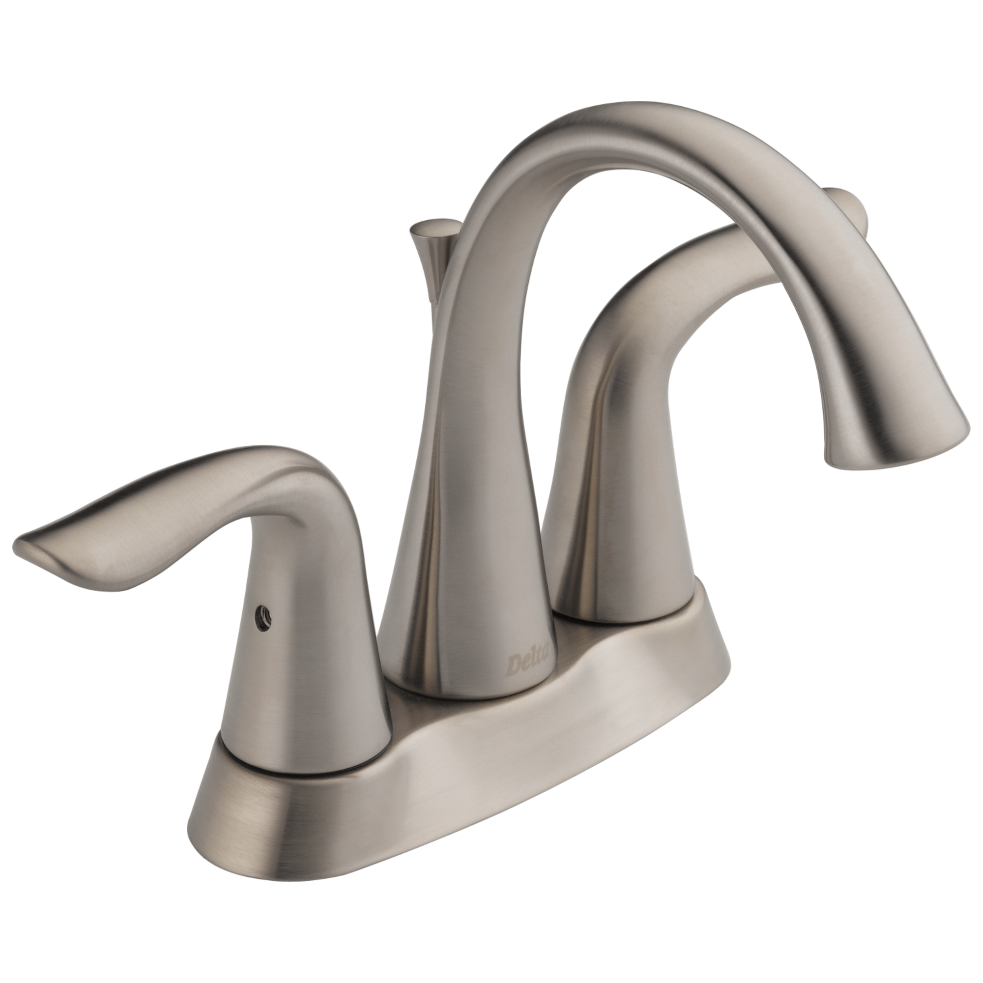 Lahara Centerset Bathroom Faucet with Drain Assembly, 2-handle Bathroom Sink Faucet