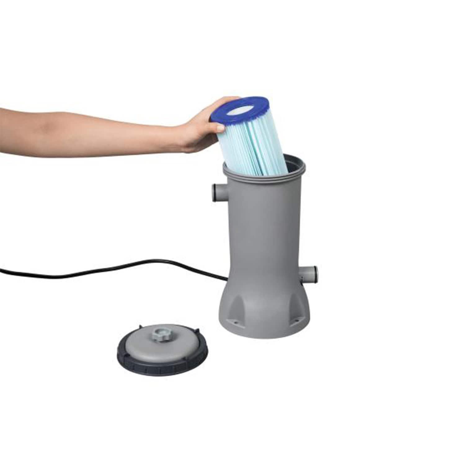 Bestway Bestway Flowclear 530 Gallons per Hour Above Ground Swimming Pool Filter Pump