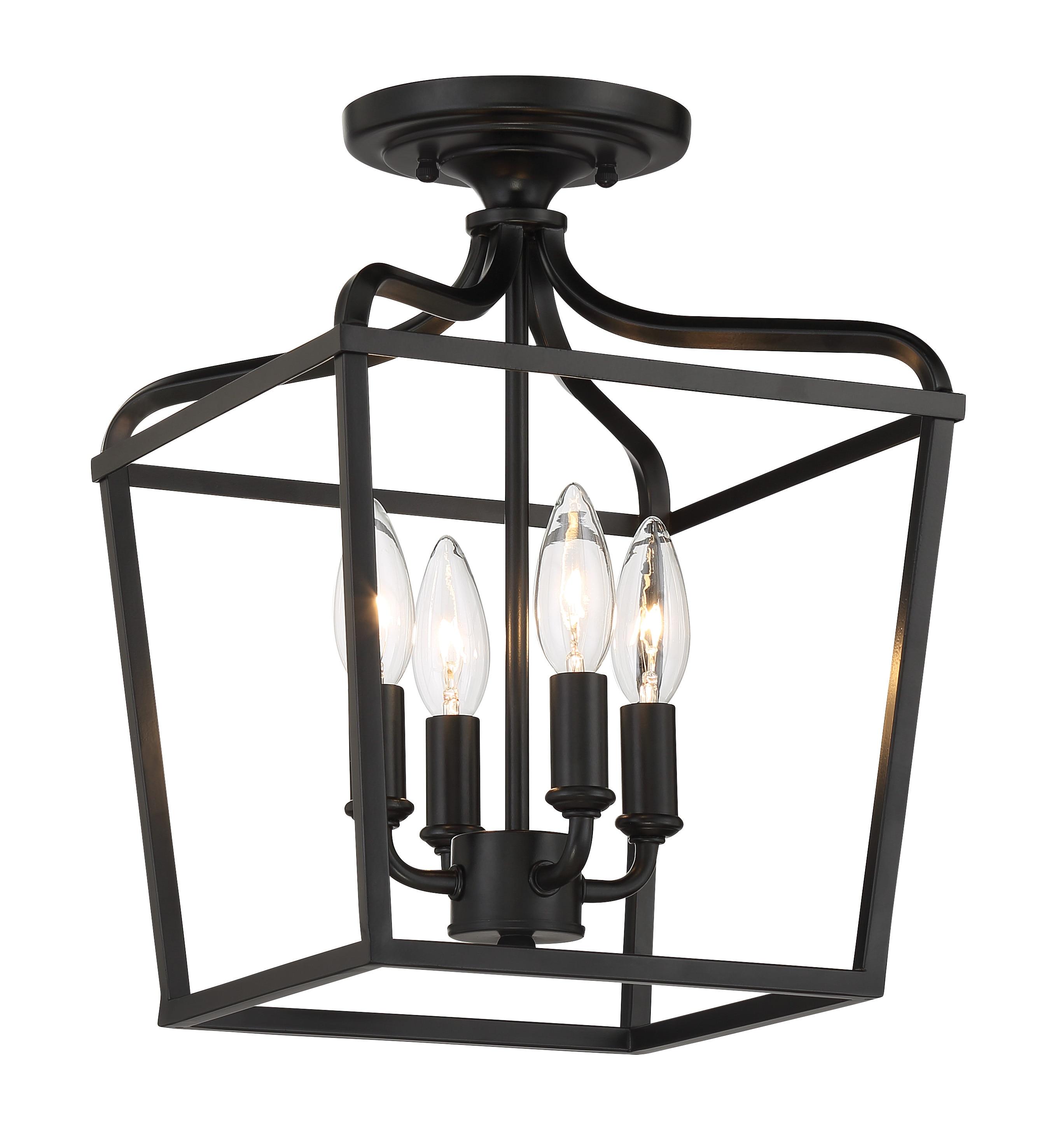 Minka Lavery 4 - Light Lantern Pendant