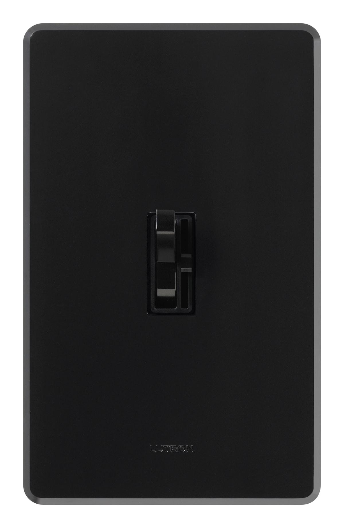 Black Smart LED Toggle Dimmer Switch for Dimmable Bulbs