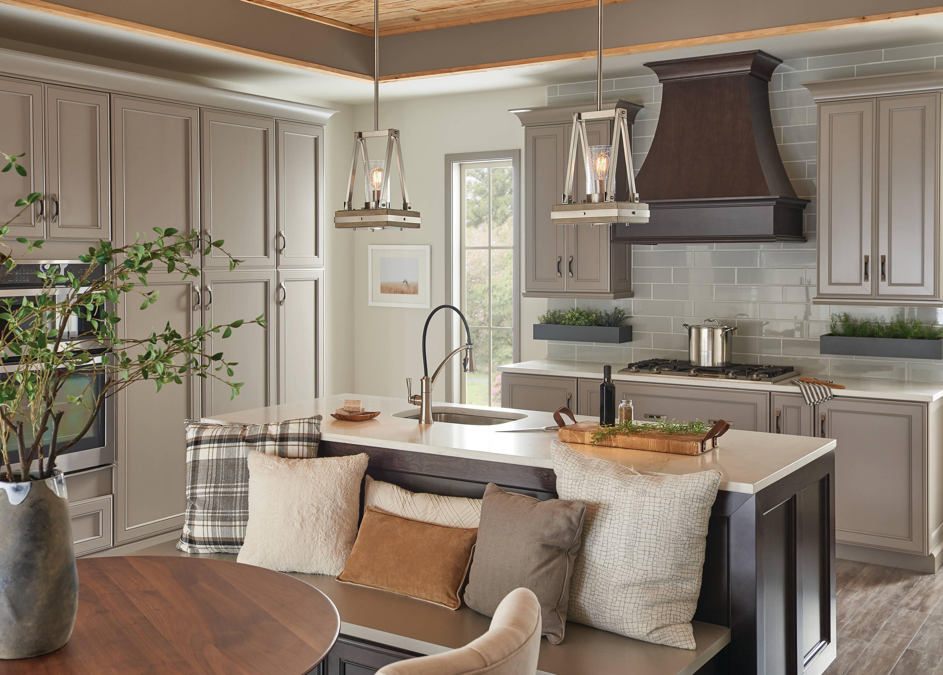 Kichler Lighting Colerne 1 - Light Pendant in Classic Pewter