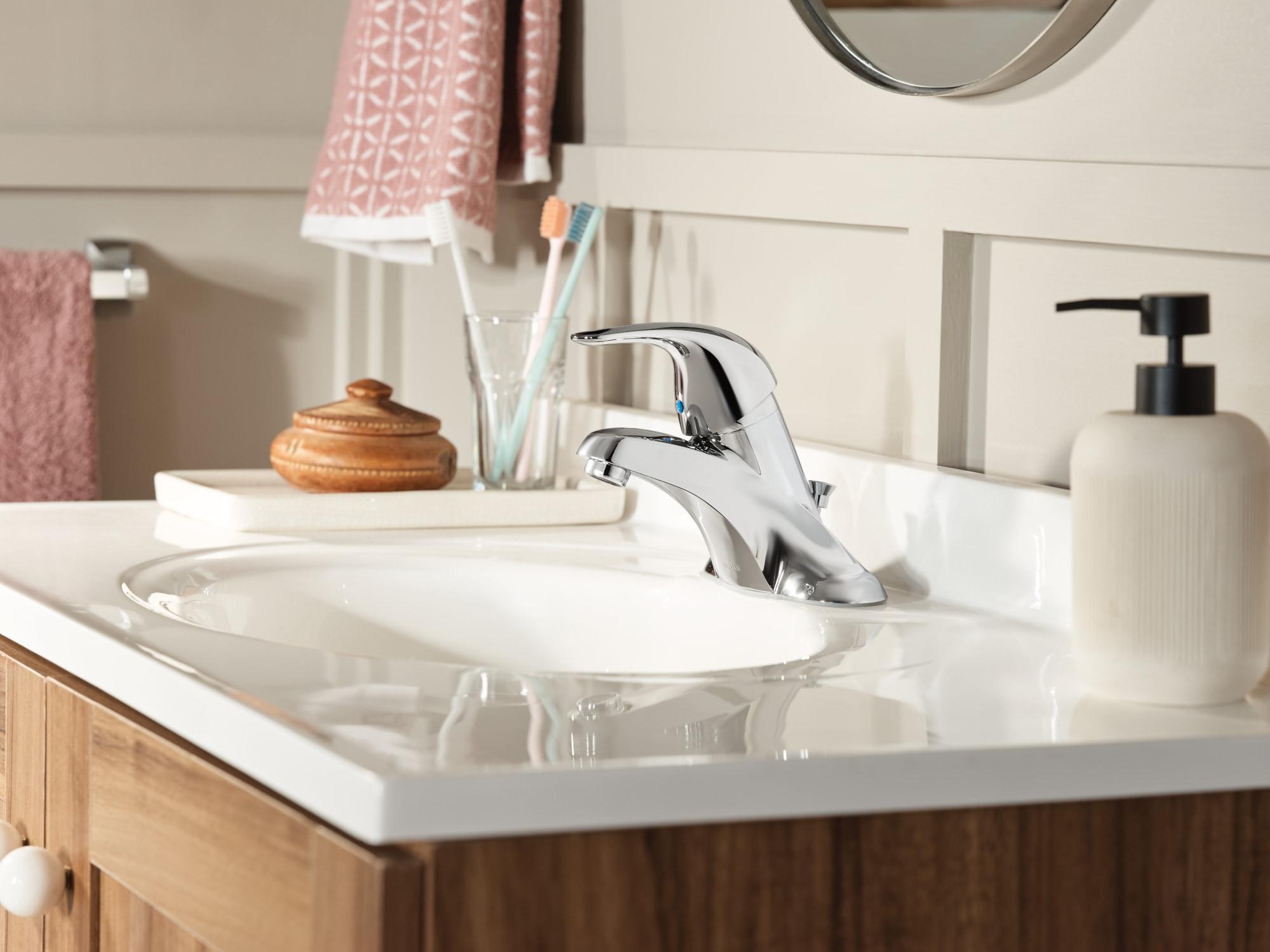 Moen WS84503 Adler Centerset Bathroom Faucet