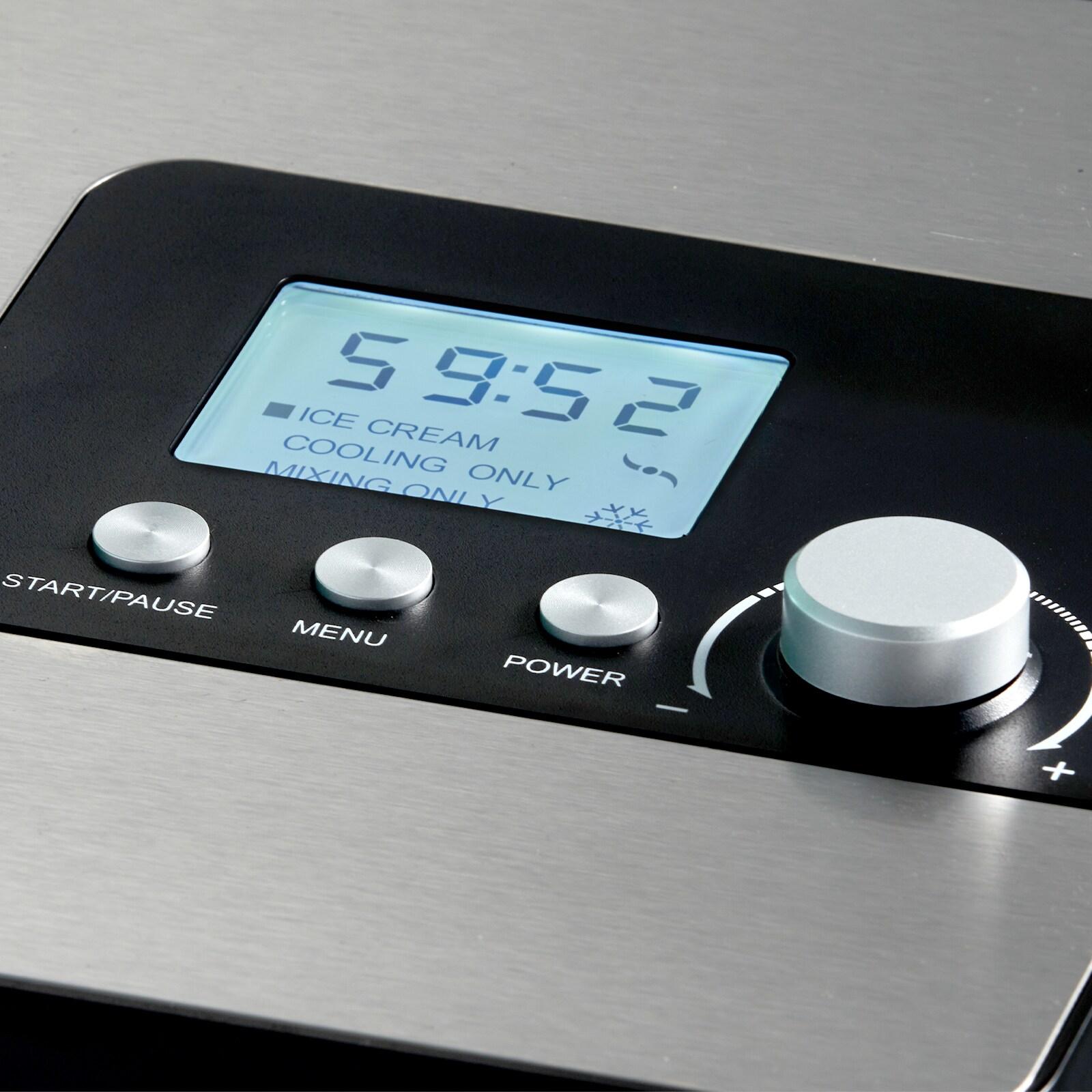 VEVOR VEVOR 2 Quart Automatic Ice Cream Machine Electric Yogurt Gelato Make Silver