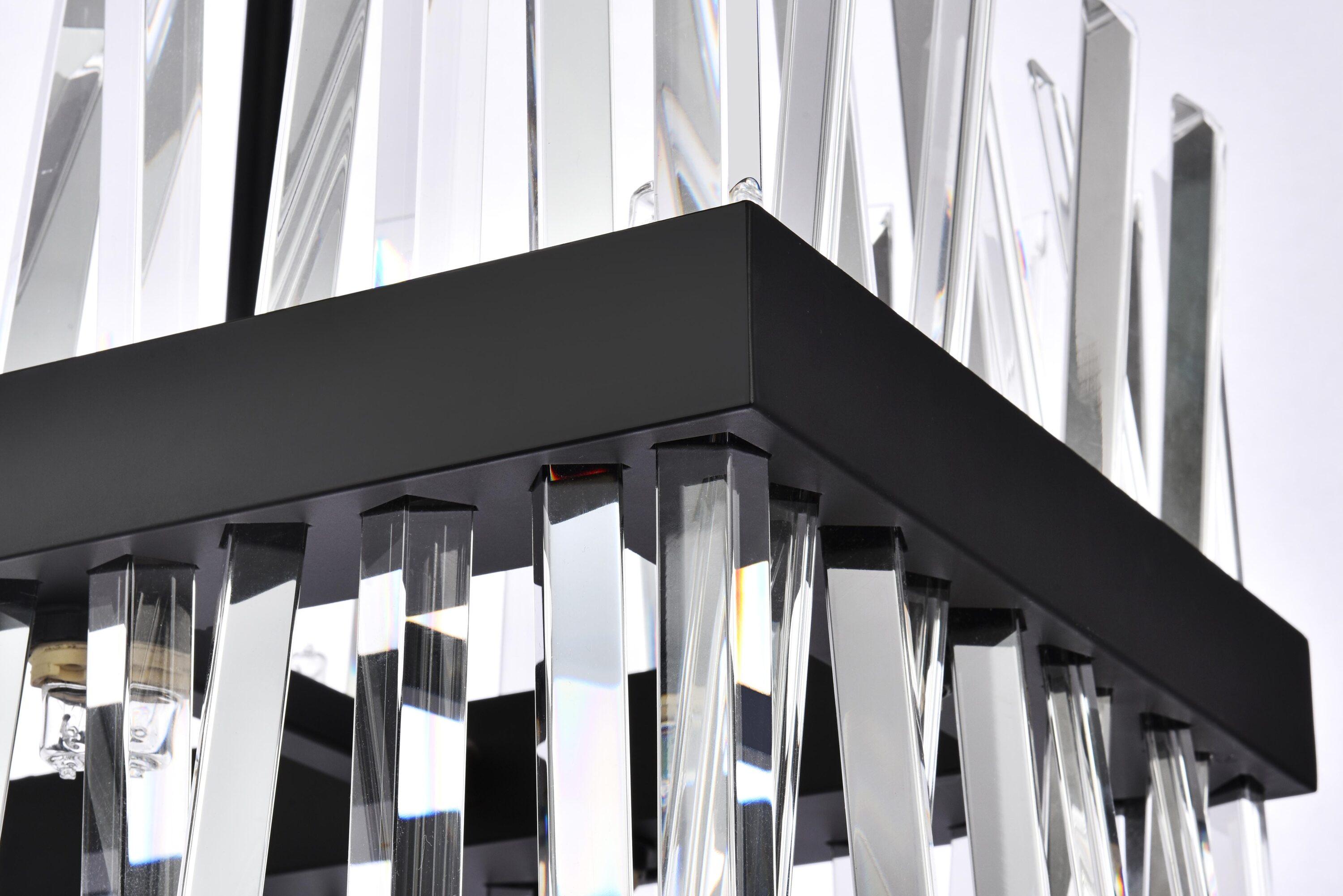 Elegant Lighting Serephina 16 - Light Chandelier in  Black