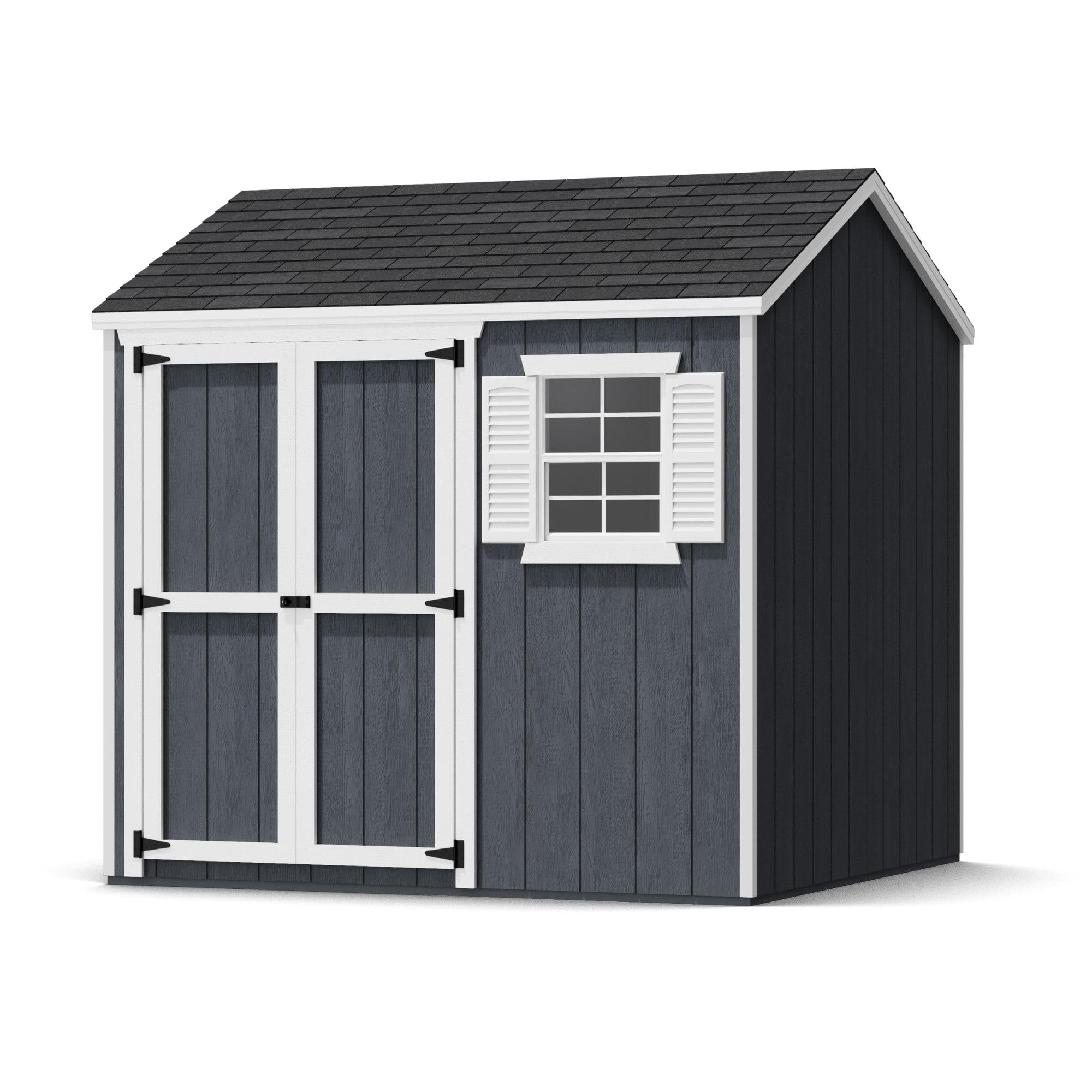 Little Cottage Co. Classic Workshop Outdoor Wood Storage Shed