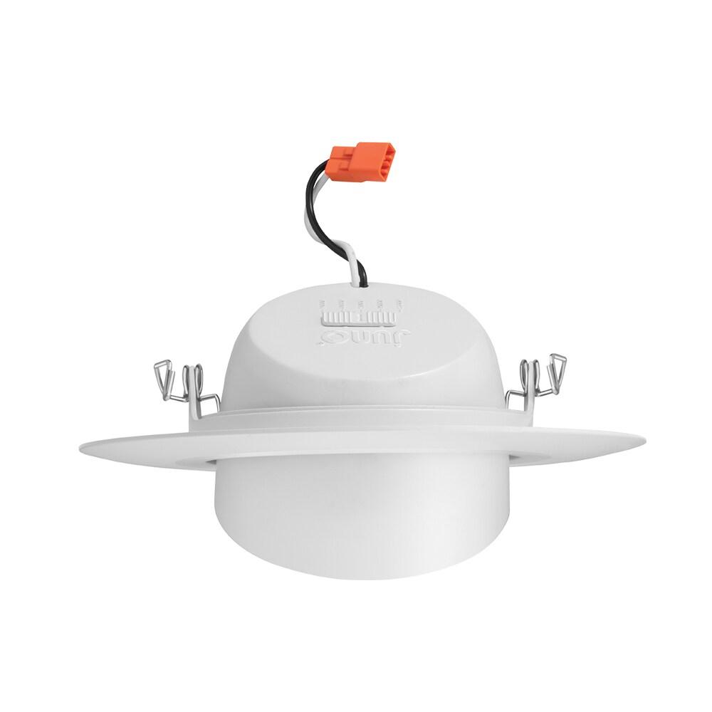 Juno RB56A SWW5 MW M6 6'' Selectable Color Temperature Dimmable IC Rated Standard Recessed Lighting Kit