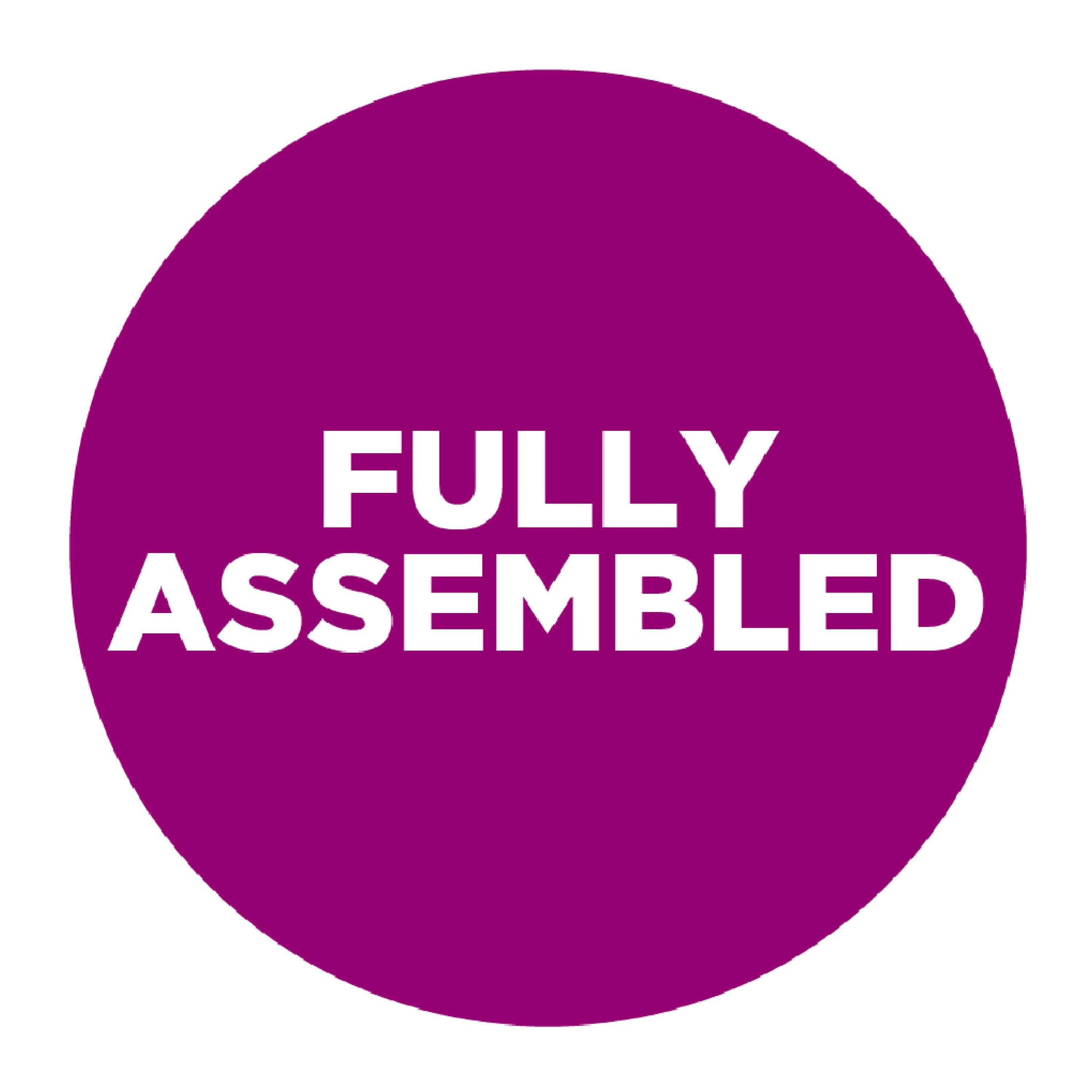 Laurent Collection Hardwood Bedroom Night Stand with Top Drawer, Door and 2-plug Electrical Outlet