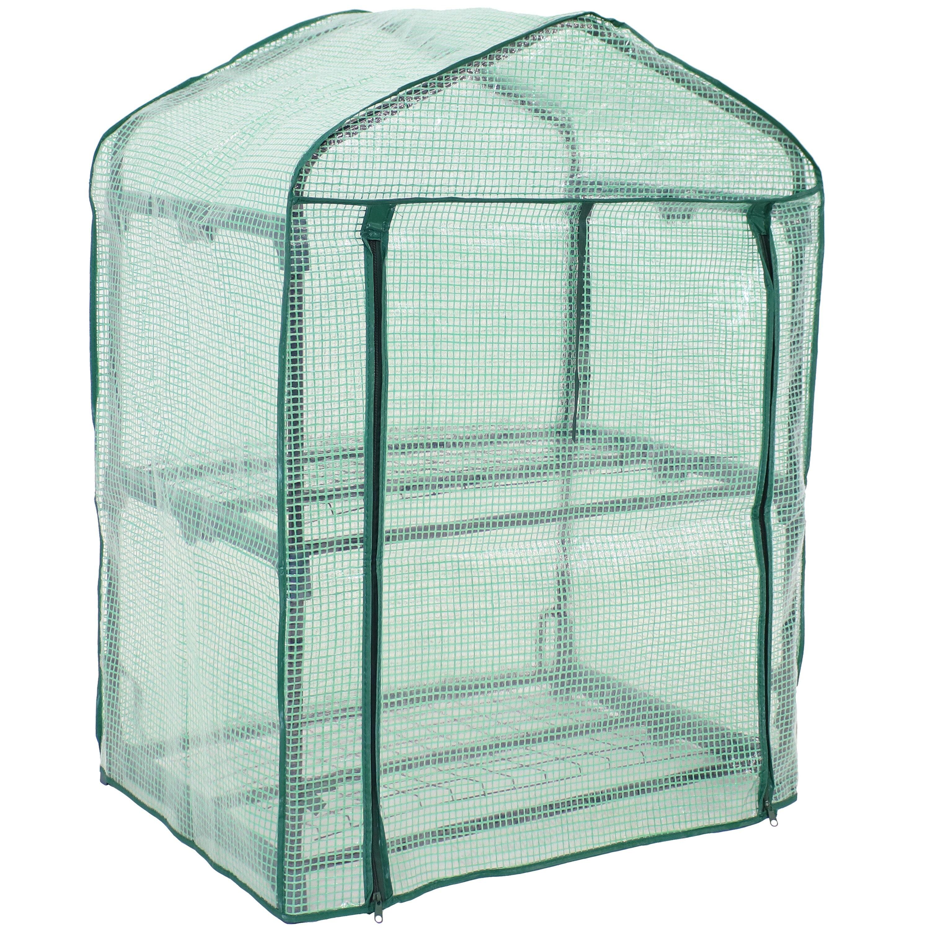 26.5" W x 19" D Growing Rack Greenhouse