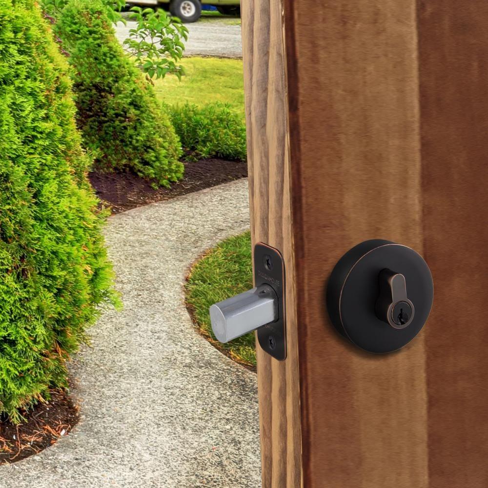 Emblem Single Cylinder Deadbolt