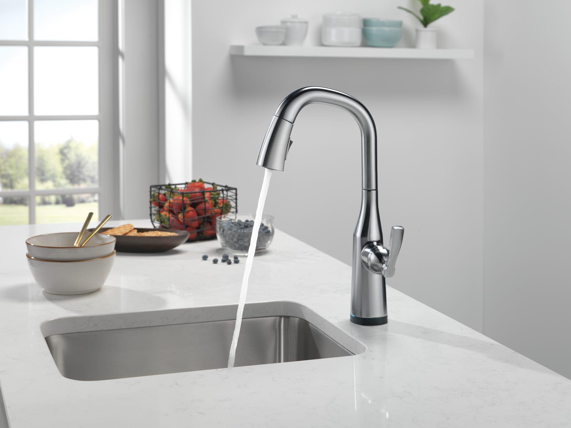 Stryke Pull Down Touch Bar Faucet with Touch2O Technology and With Accessories