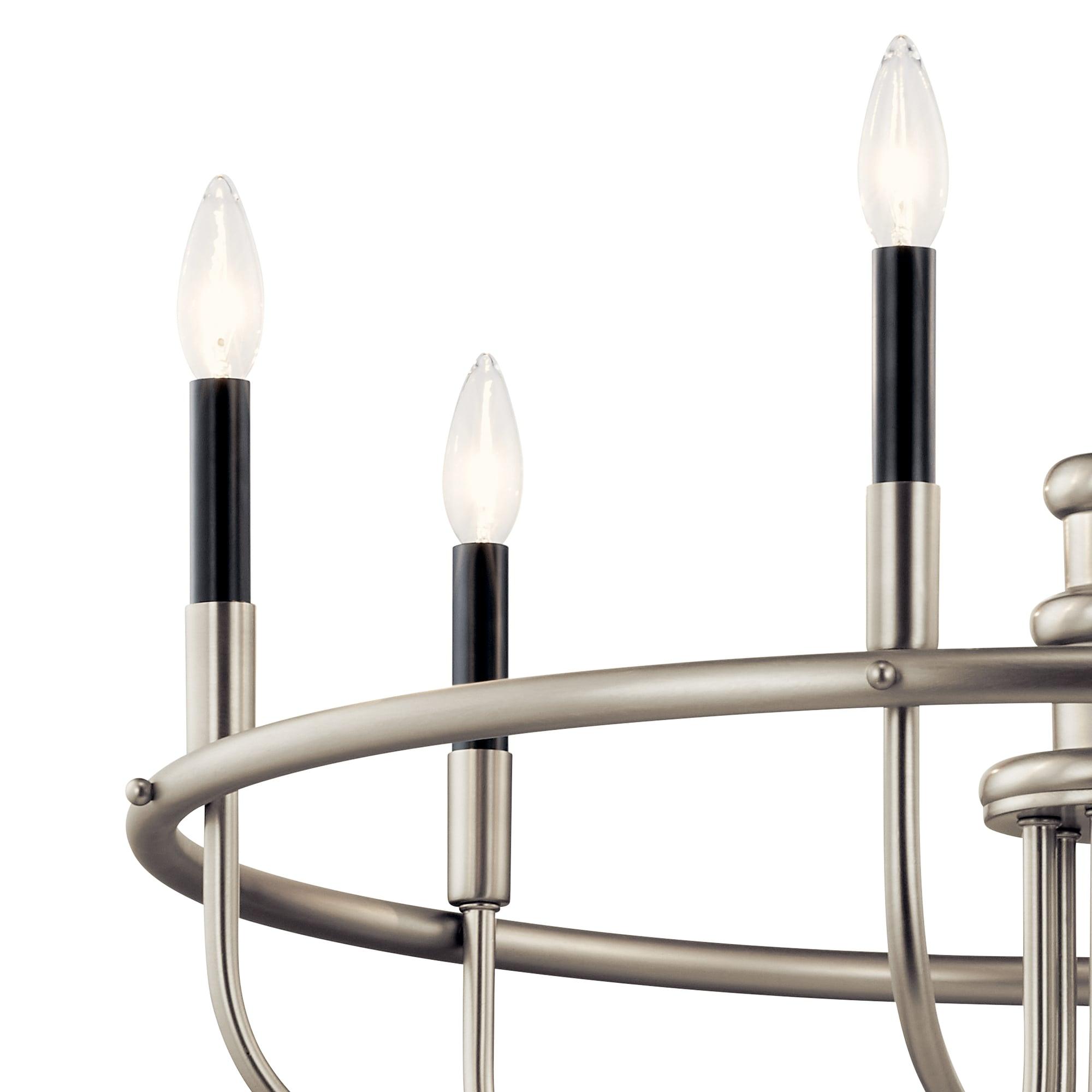 Kichler Lighting Capitol Hill 6 - Light Chandelier in  Brushed Nickel