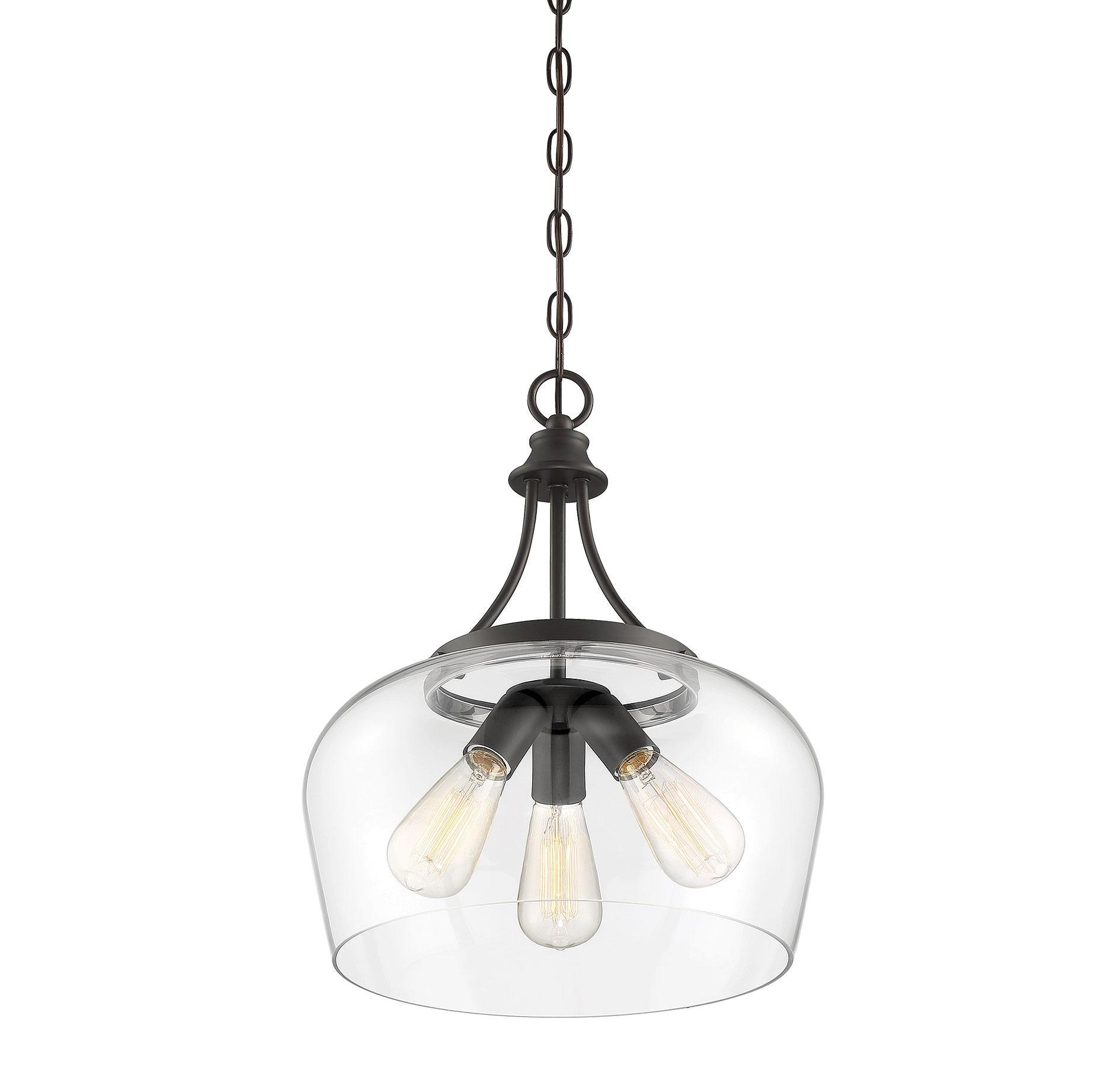 Savoy House Octave 3 - Light Pendant in  English Bronze