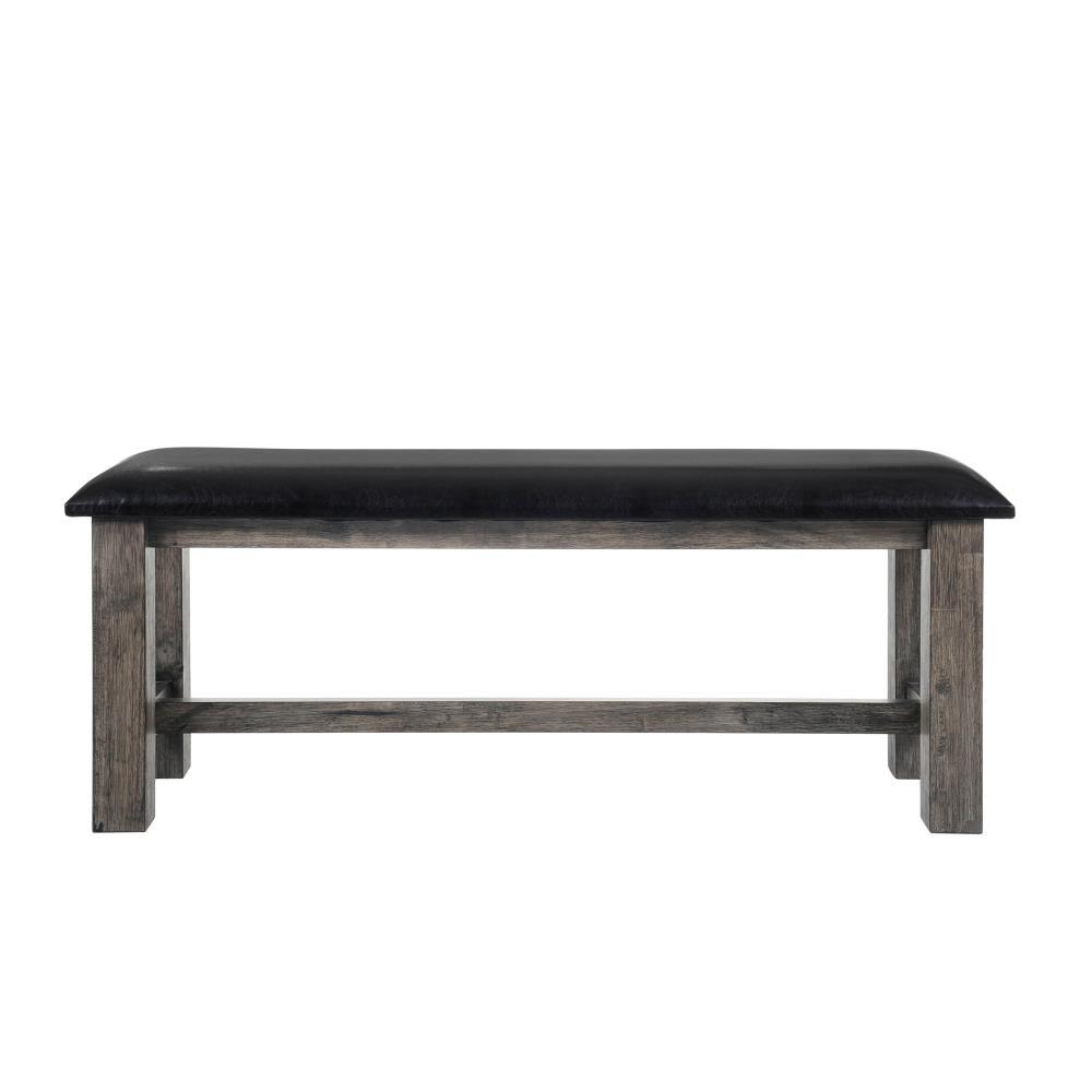 Grayson Dining  with Padded Seats 6PC Set in Gray