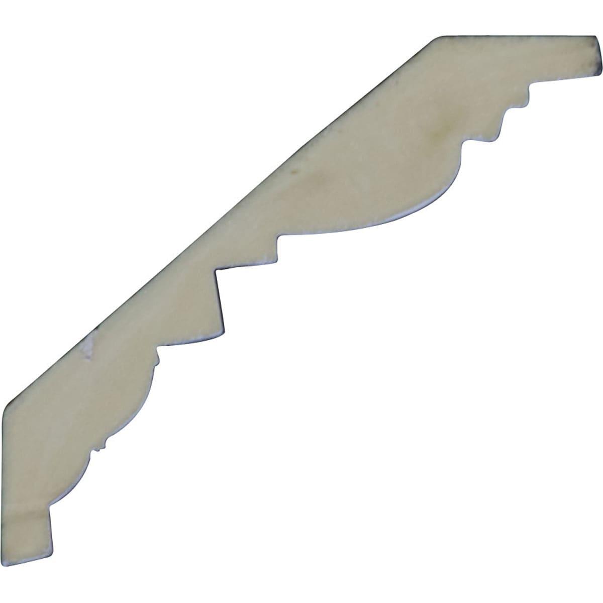 Ekena Millwork Traditional Egg & Dart with Beads Crown Moulding