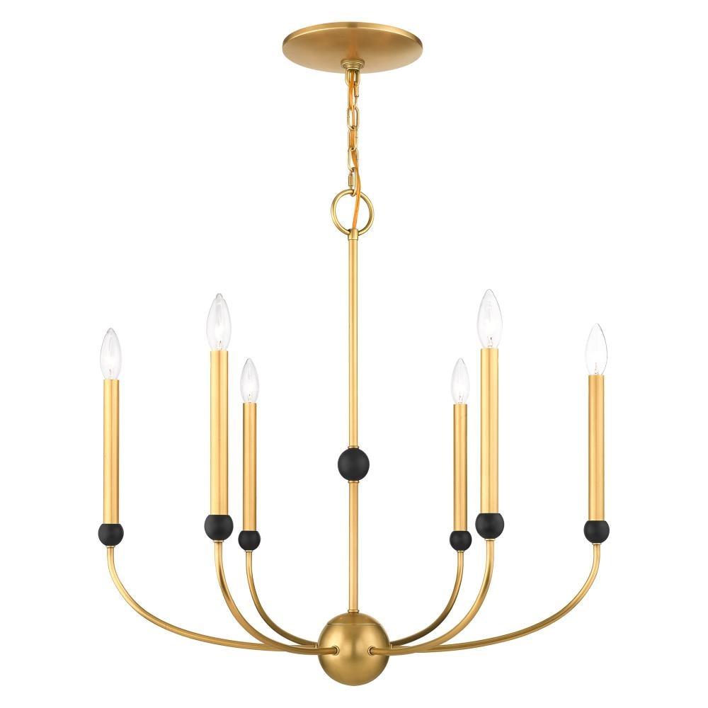 6 - Light Dimmable Chandelier