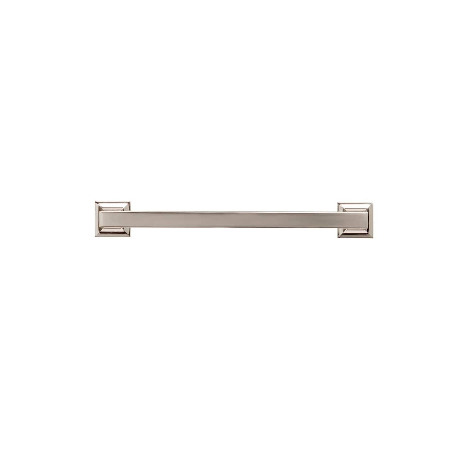 Hickory Hardware Studio Collection Pull 7-9/16 Inch (192mm) Center to Center Polished Nickel Finish