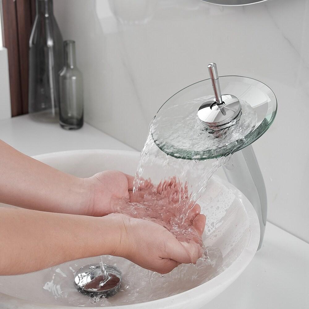 Waterfall Vessel Bathroom Faucet