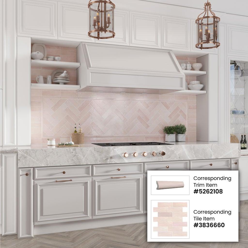 Apollo Tile 3" x 8" Ceramic Subway Wall Tile