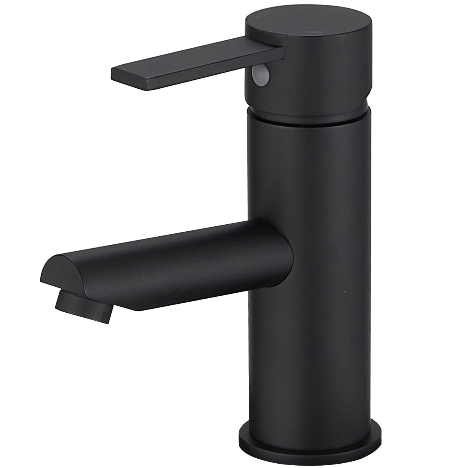 VIBRANTBATH A-96054-Black Single-Hole Single-handle Bathroom Faucet