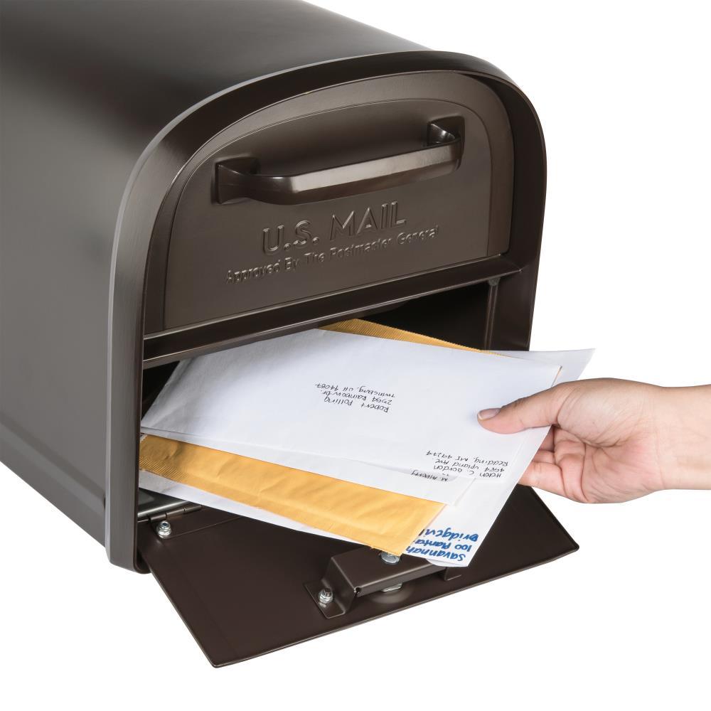 Architectural Mailboxes Oasis 360 Locking Post Mounted Mailbox