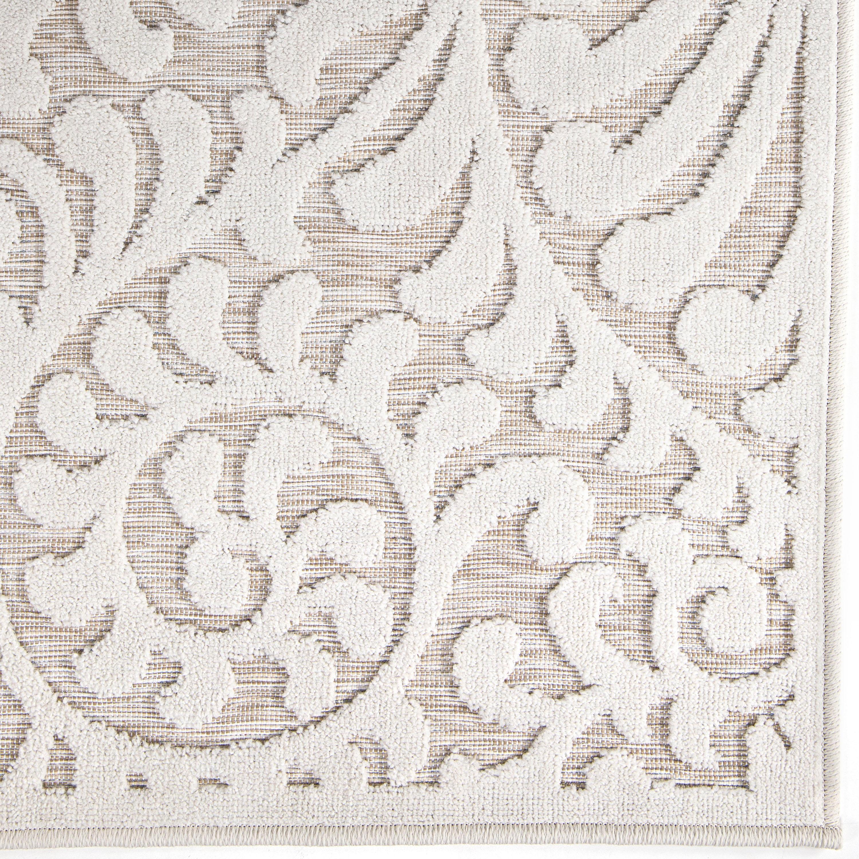 My Texas House Bluebonnets Natural Driftwood Indoor Outdoor Area Rug