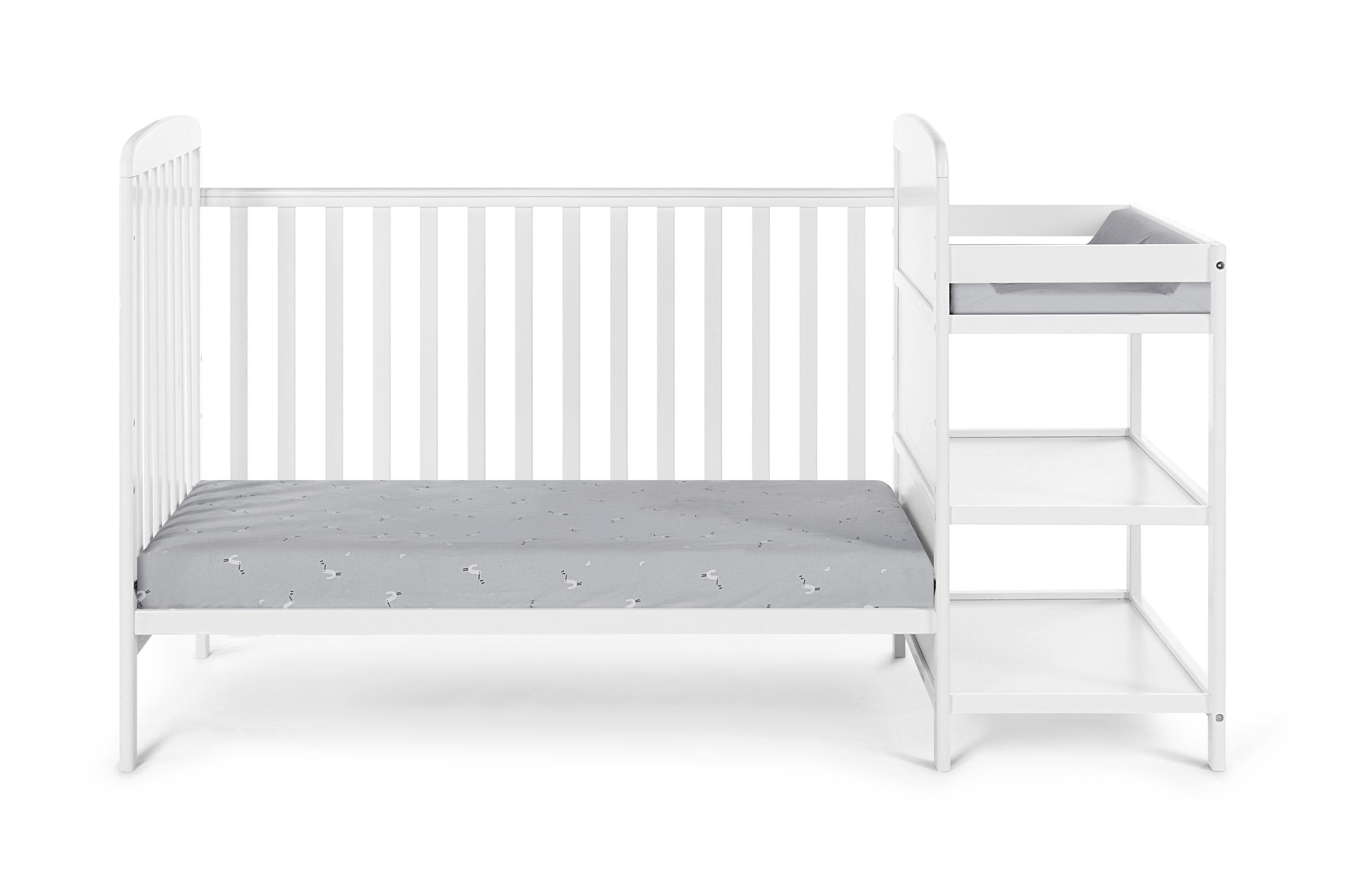 Ramsey 3-in-1 Convertible Crib and Changer Combo