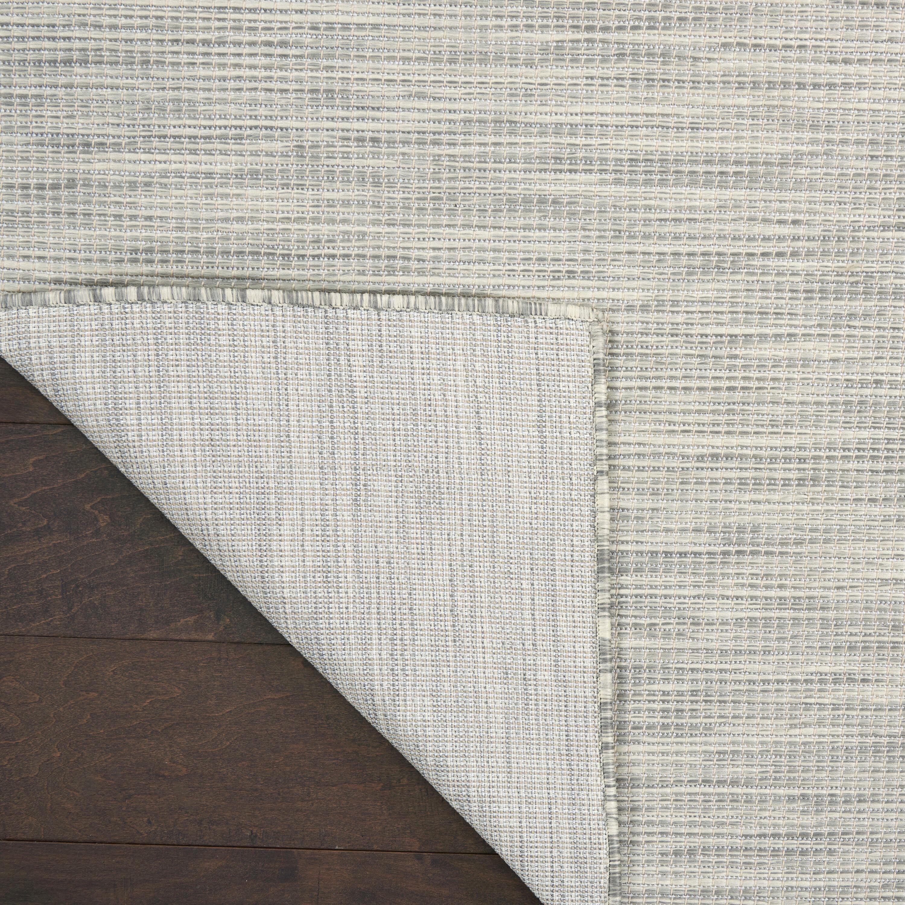 Nourison Positano POS01 Indoor/outdoor Area Rug - Lt Grey 6' x 9'