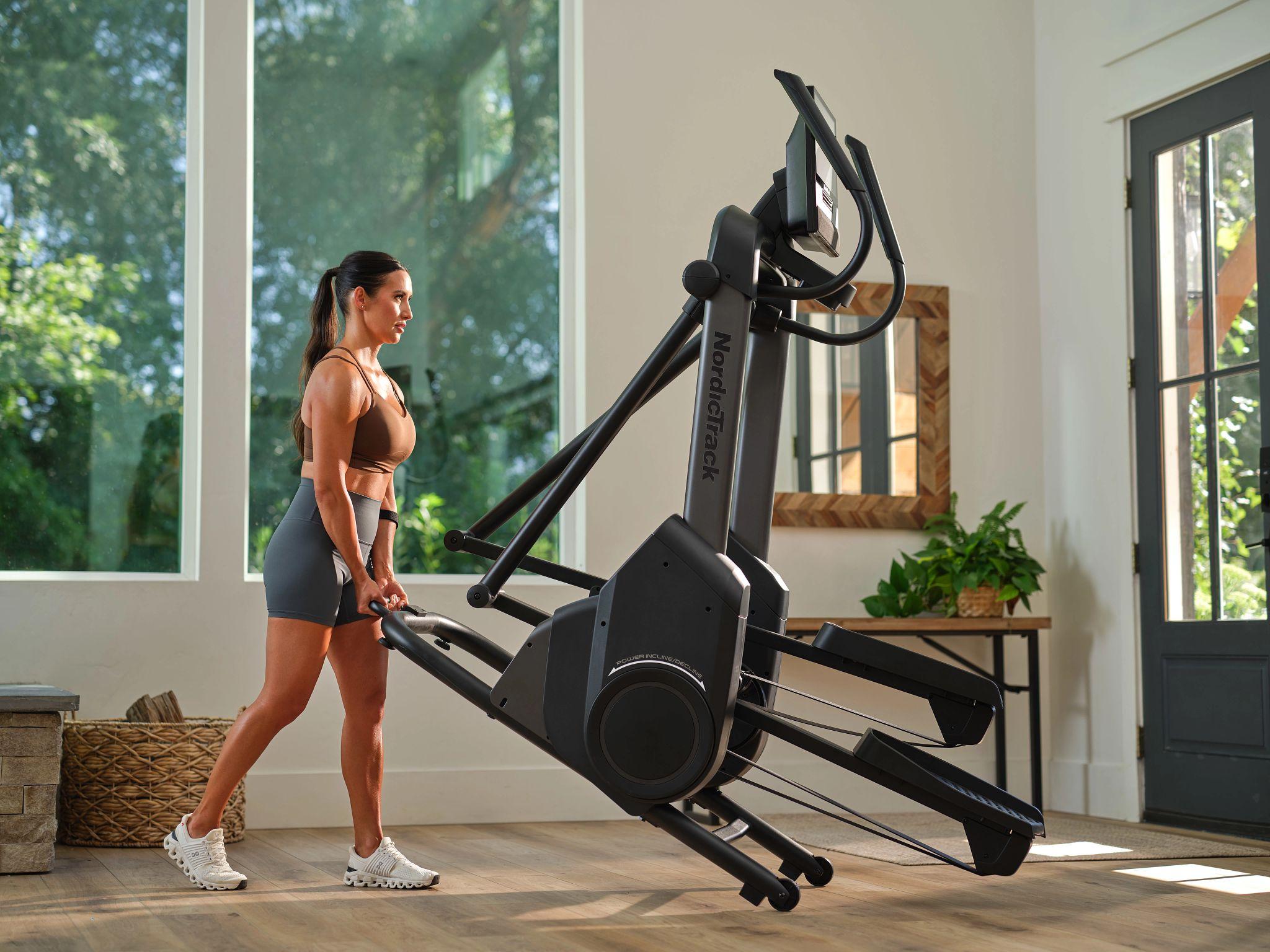 NordicTrack X16 Elliptical with 16" Touchscreen and 26 Resistance Levels; Perfect for Low-Impact Cardio Workouts