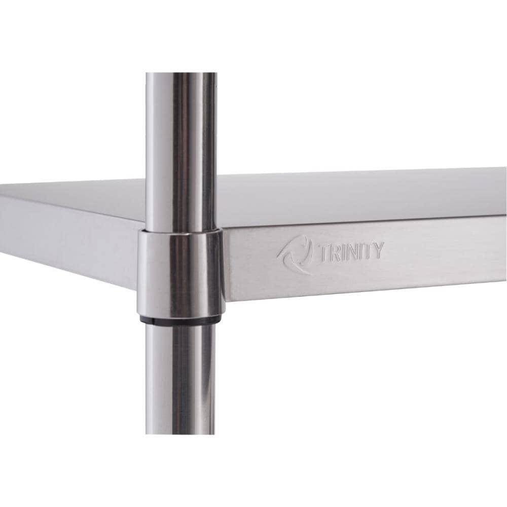 TRINITY EcoStorage® Stainless Steel Table, 24x24x35 - NSF