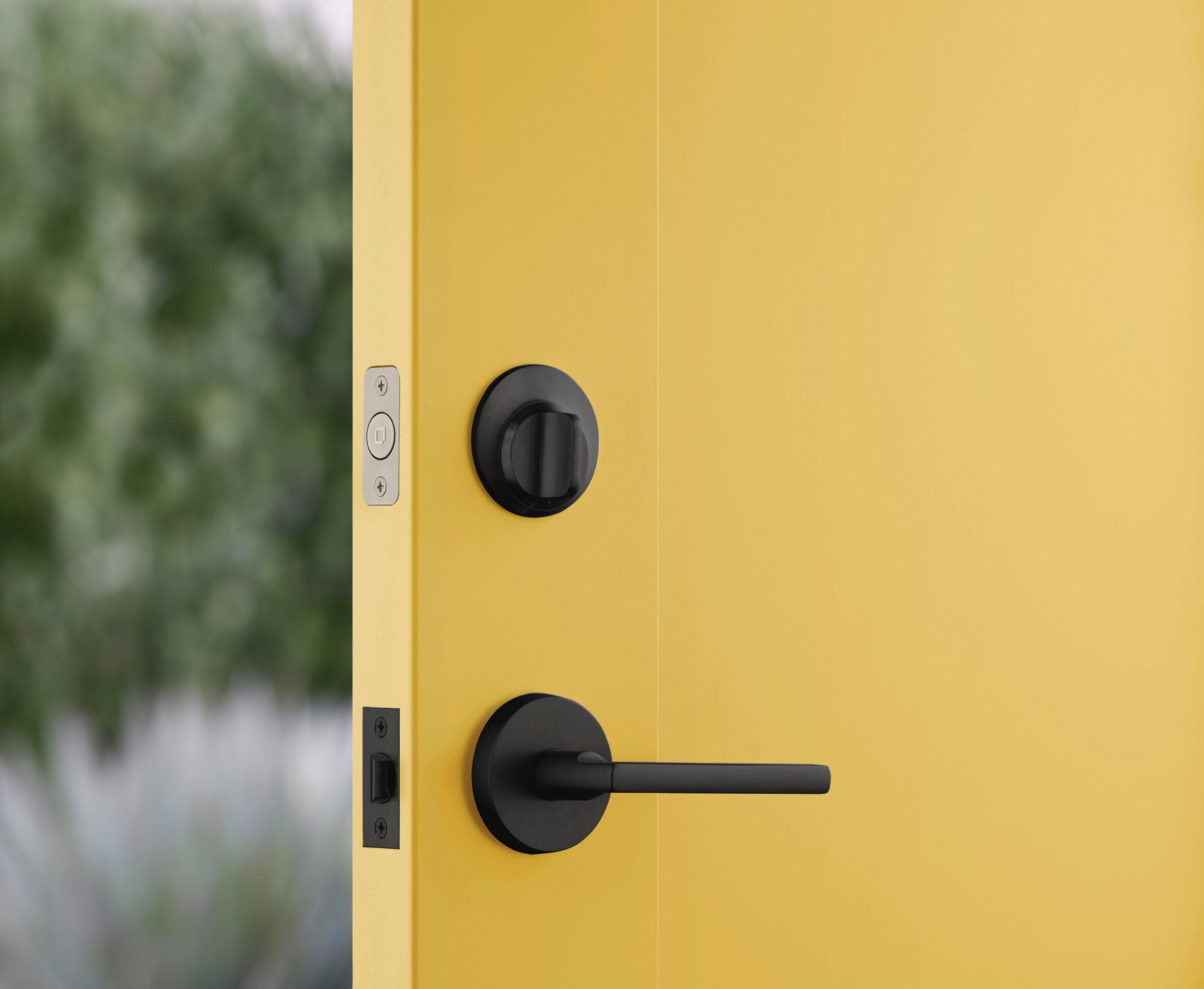 Level Lock Smart Lock, Keyless Entry, Smartphone Access, Bluetooth Enabled, Works with Apple HomeKit - Matte Black