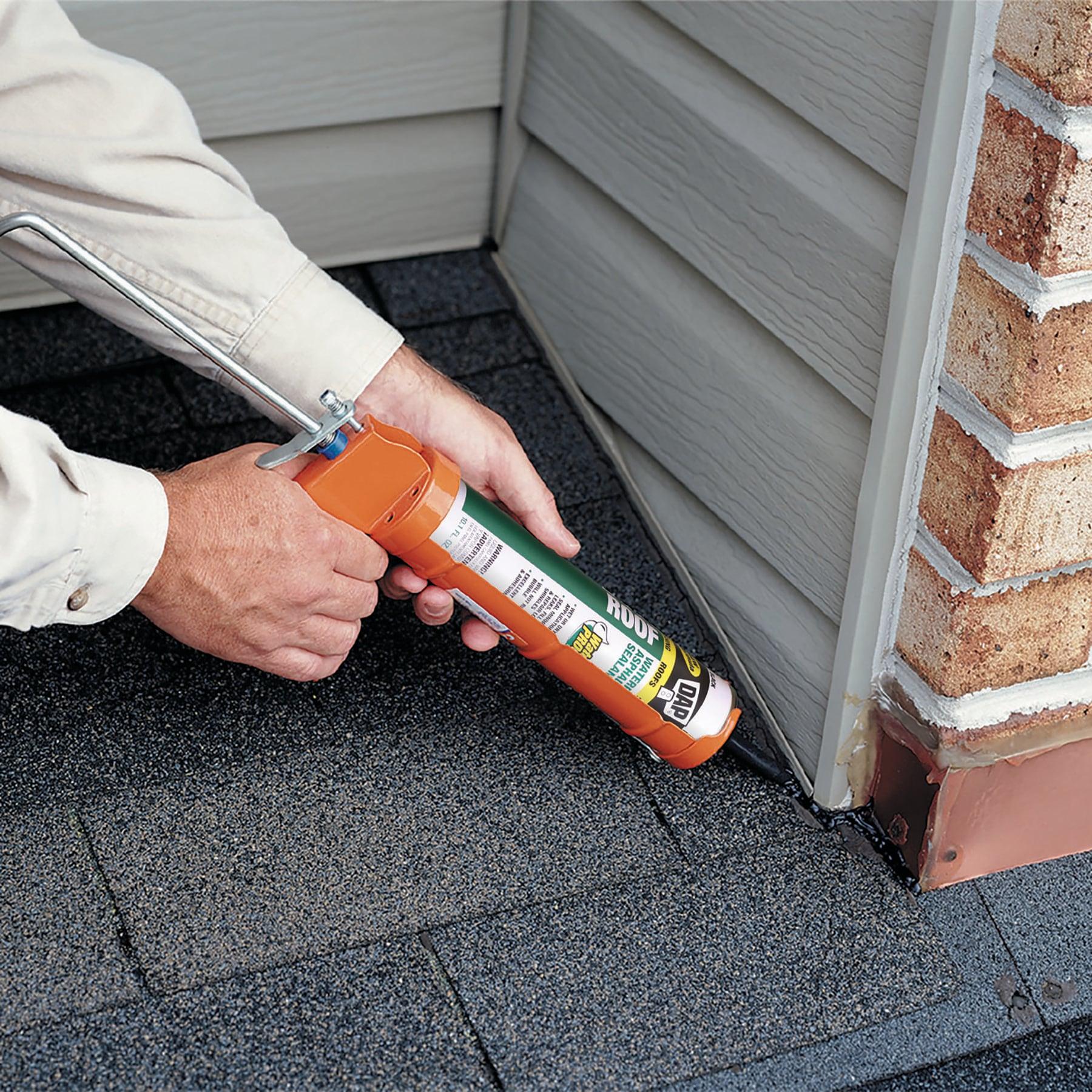 DAP 18268 10.1 oz. Black Roof Waterproof Asphalt Filler & Sealant