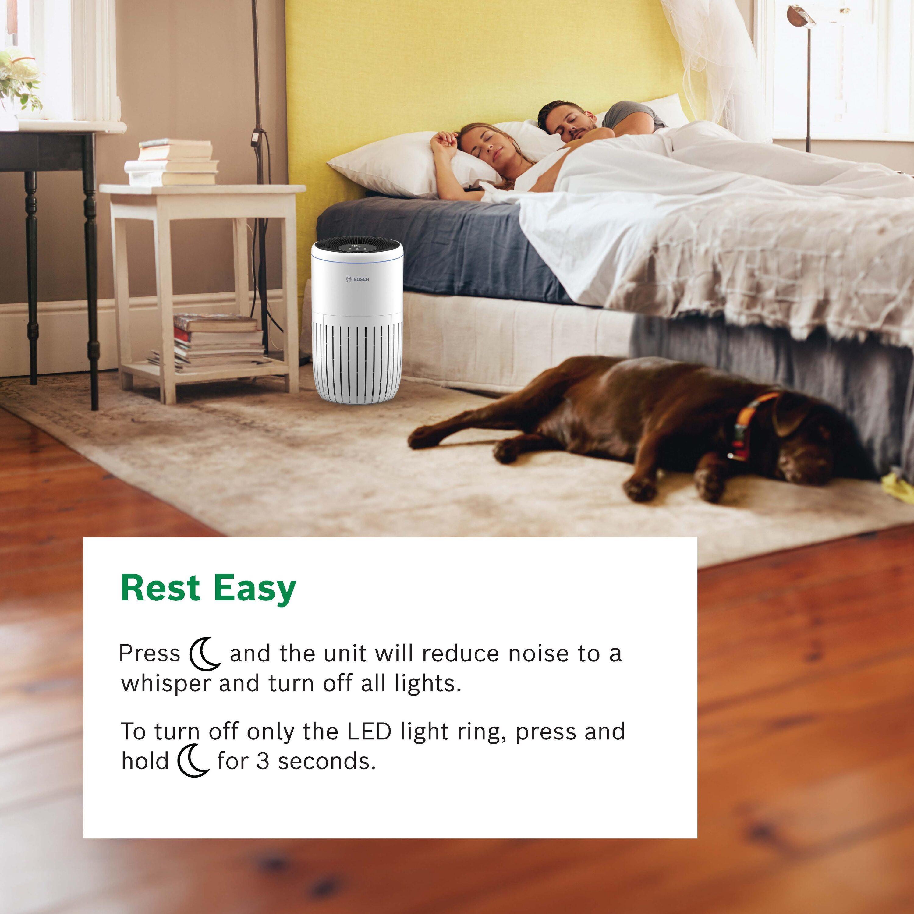 Bosch White HEPA Whole House Air Purifier with Energy Star