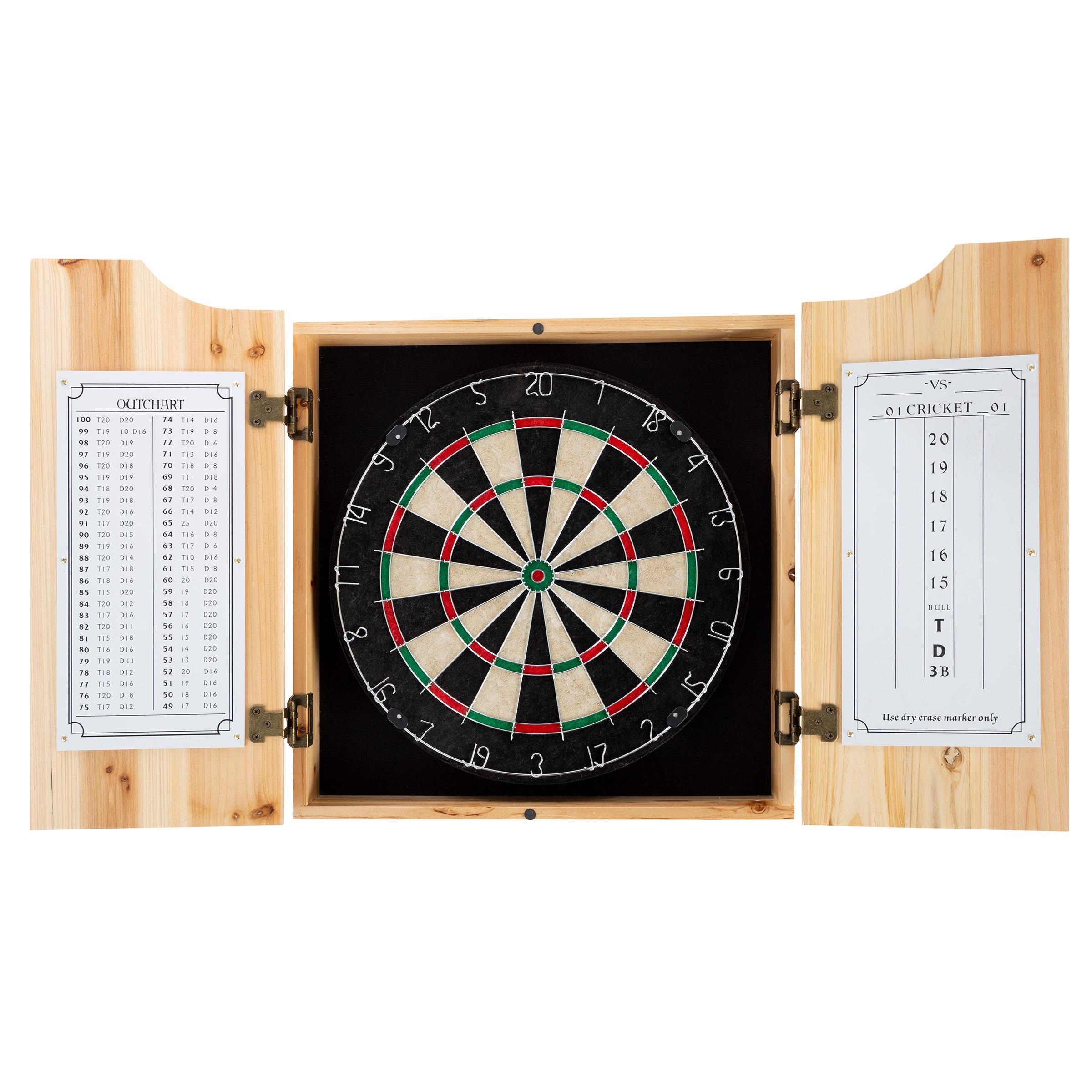 NBA Logo Dart Board Cabinet Set