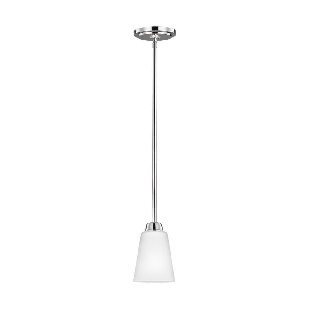 Kerrville Chrome Mini-Pendant Light with Energy-Efficient LED