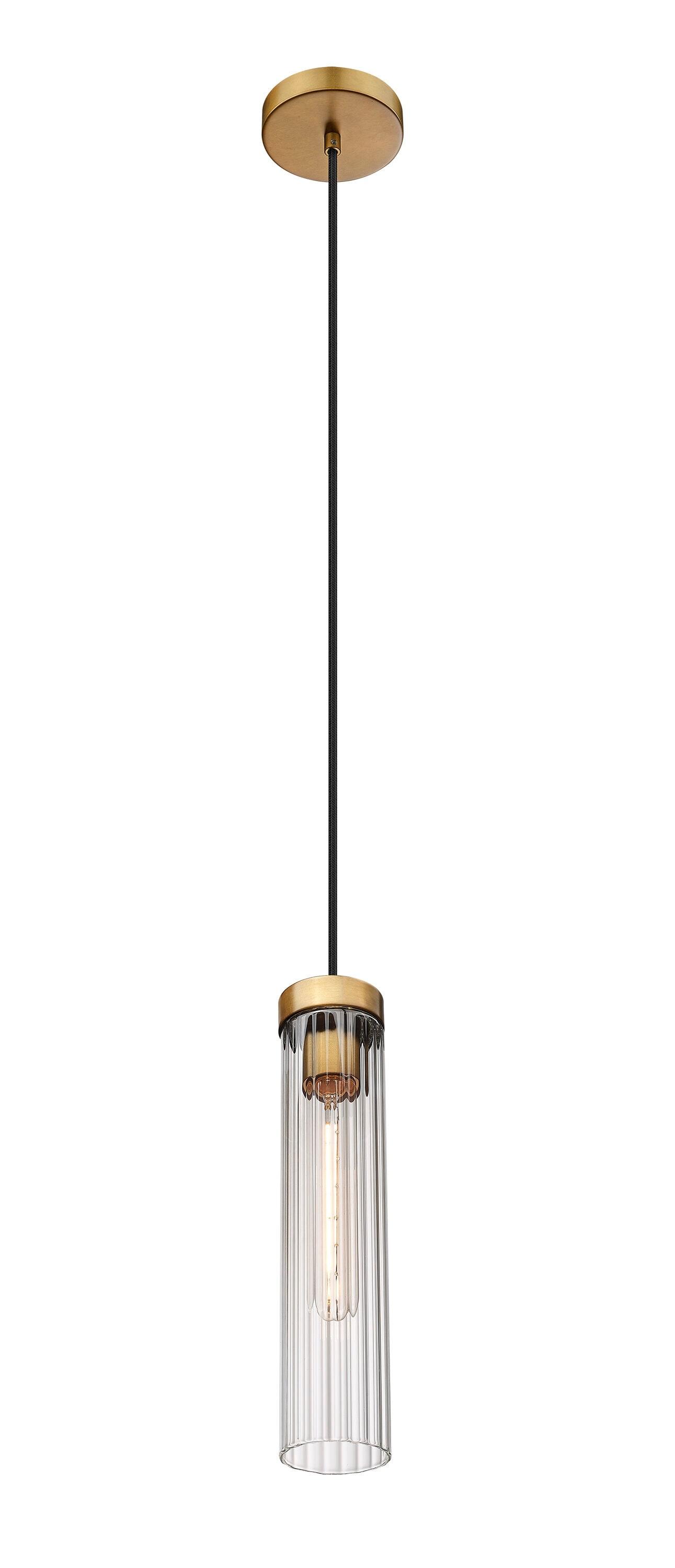 Z-Lite Beau 1 - Light Pendant in  Rubbed Brass