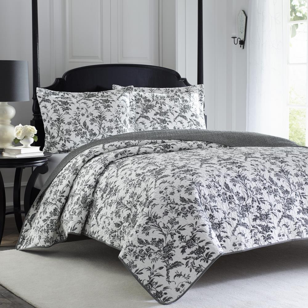 Laura Ashley Amberley Reversible Cotton Quilt Set
