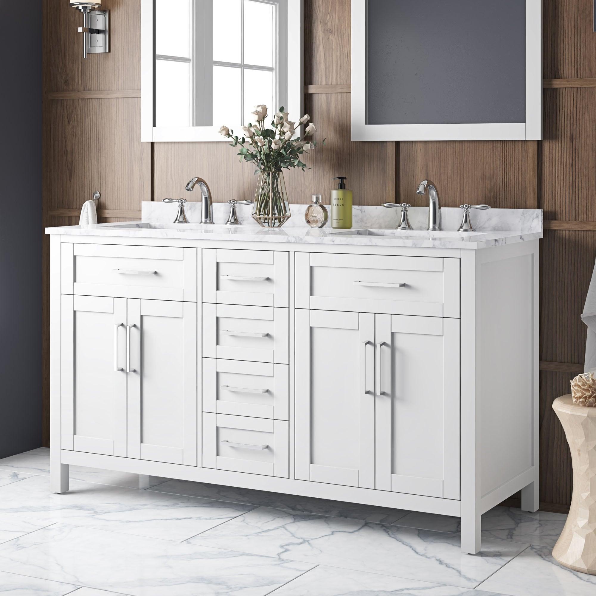 OVE Decors Tahoe 60" Double Bathroom Vanity