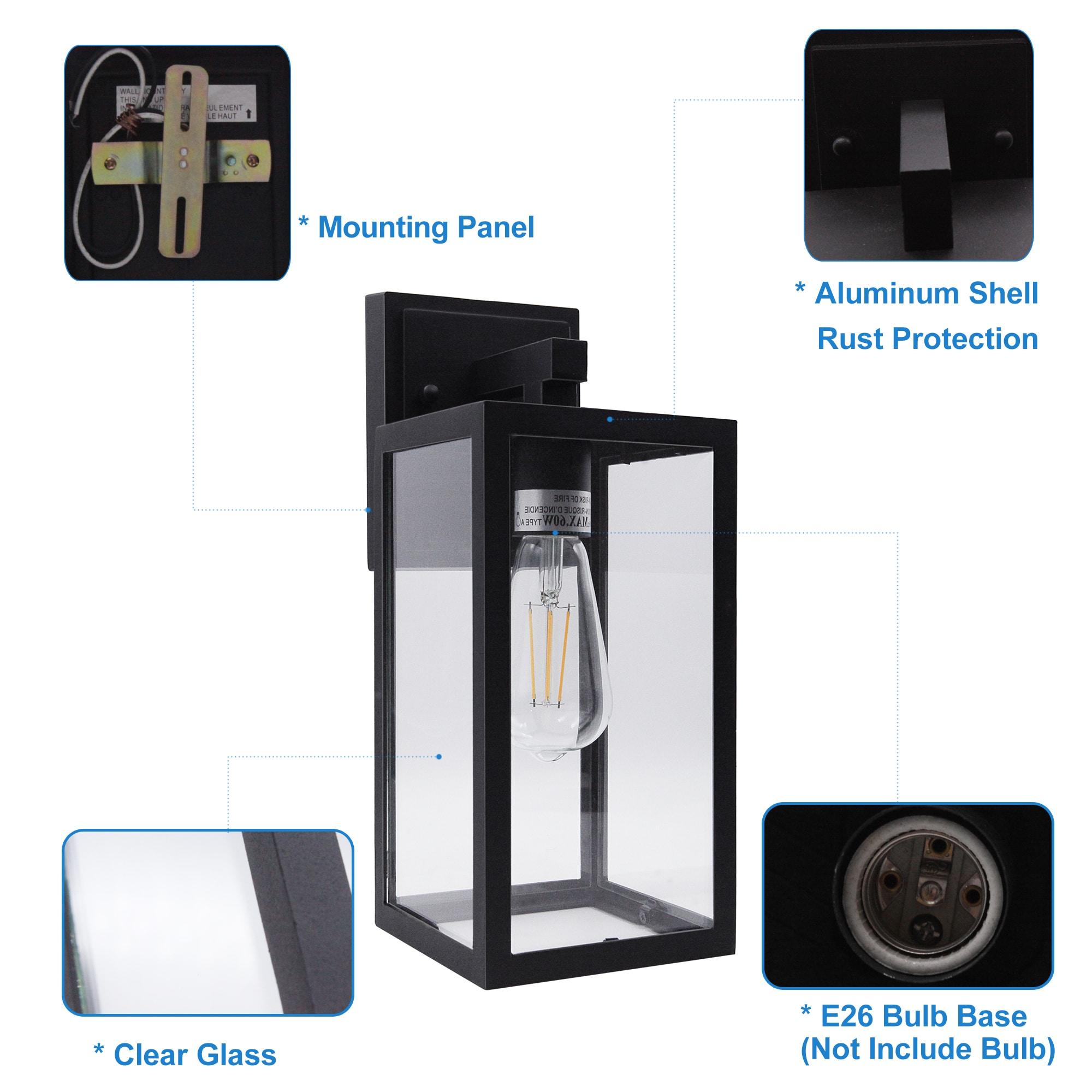 Z-Lite Dunbroch 1 - Light Wall Light in  Black