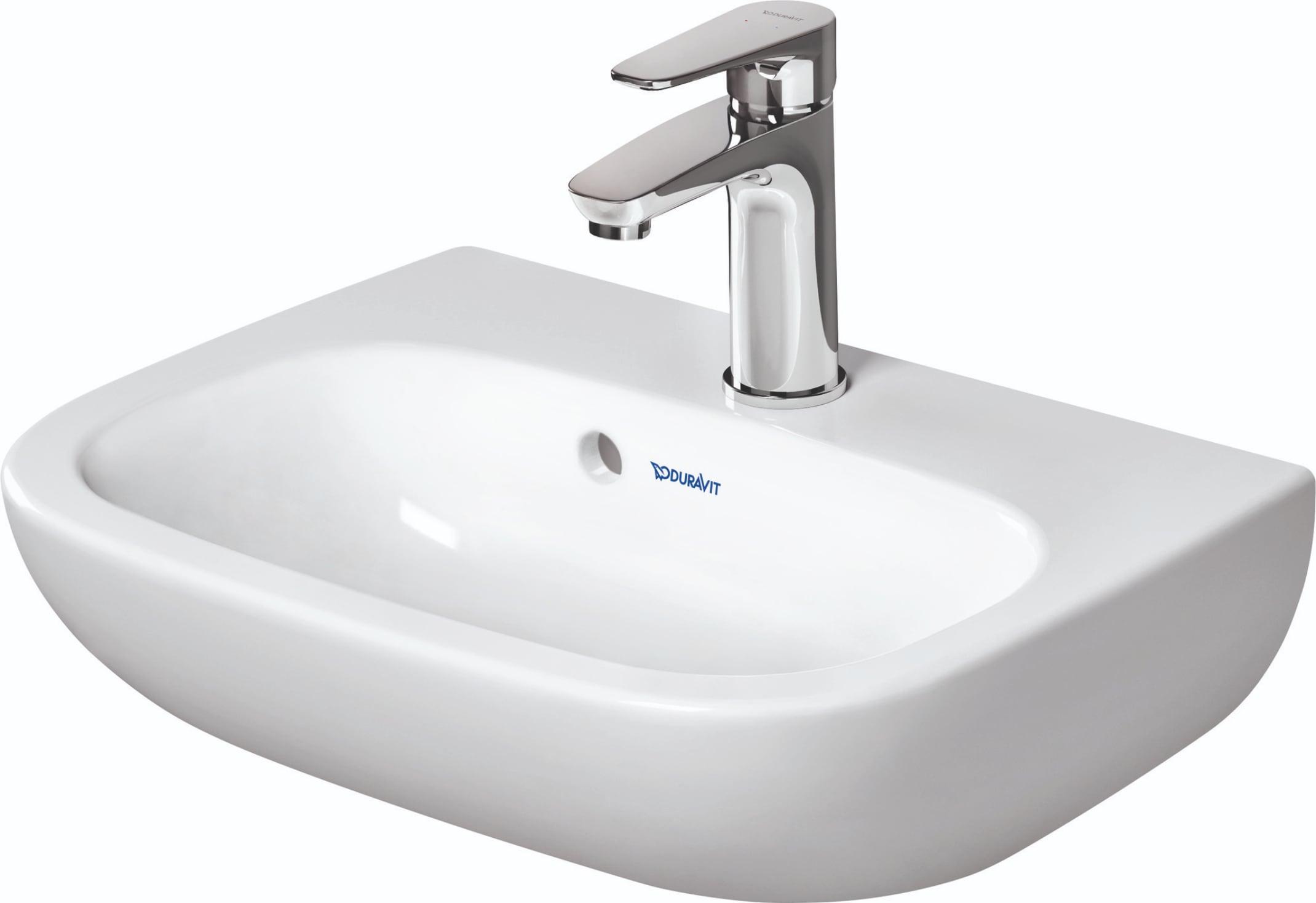 D-Code Ceramic 18" Bathroom Sink with Overflow